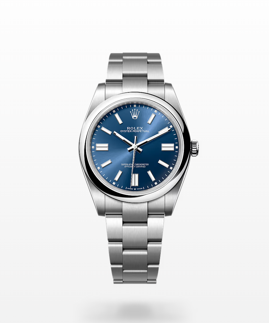 Rolex Oyster Perpetual Blue 41mm 124300