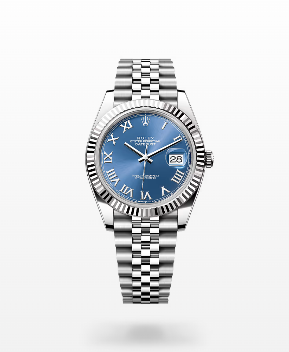 Rolex Datejust Azzurro-blue 41mm 126334