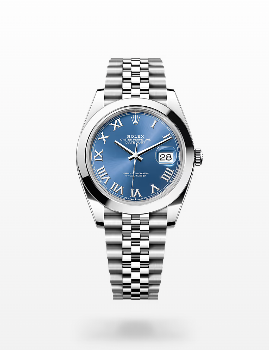 Rolex Datejust Azzurro-blue 41mm 126300