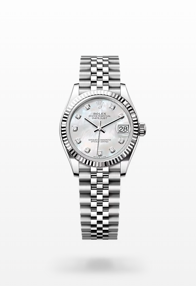 Rolex Datejust White mother-of-pearl 31mm 278274