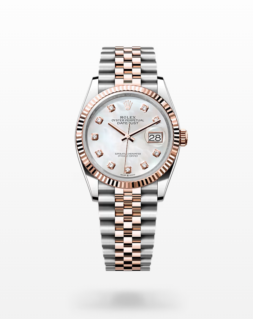 Rolex Datejust White mother-of pearl 36mm 126231