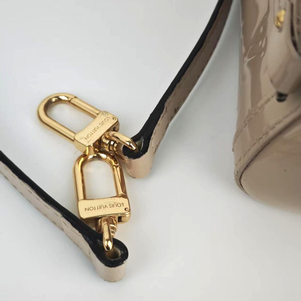 Louis Vuitton Dune Vernis Venice Bag Shoulder Bag C1769 | Pre-Owned Very Good Beige Leather, Patent leather