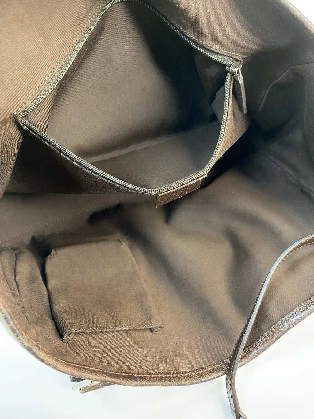 J1117 Gucci Tote Bag Sherry Line Canvas Tote Bag | Pre-Owned Excellent Canvas Sherry Line