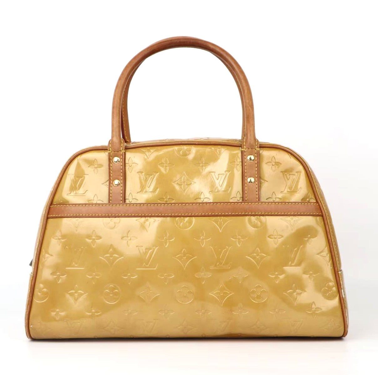 C1001 Louis Vuitton  Monogram Vernis Tompkins Square Bag-Pre Owned