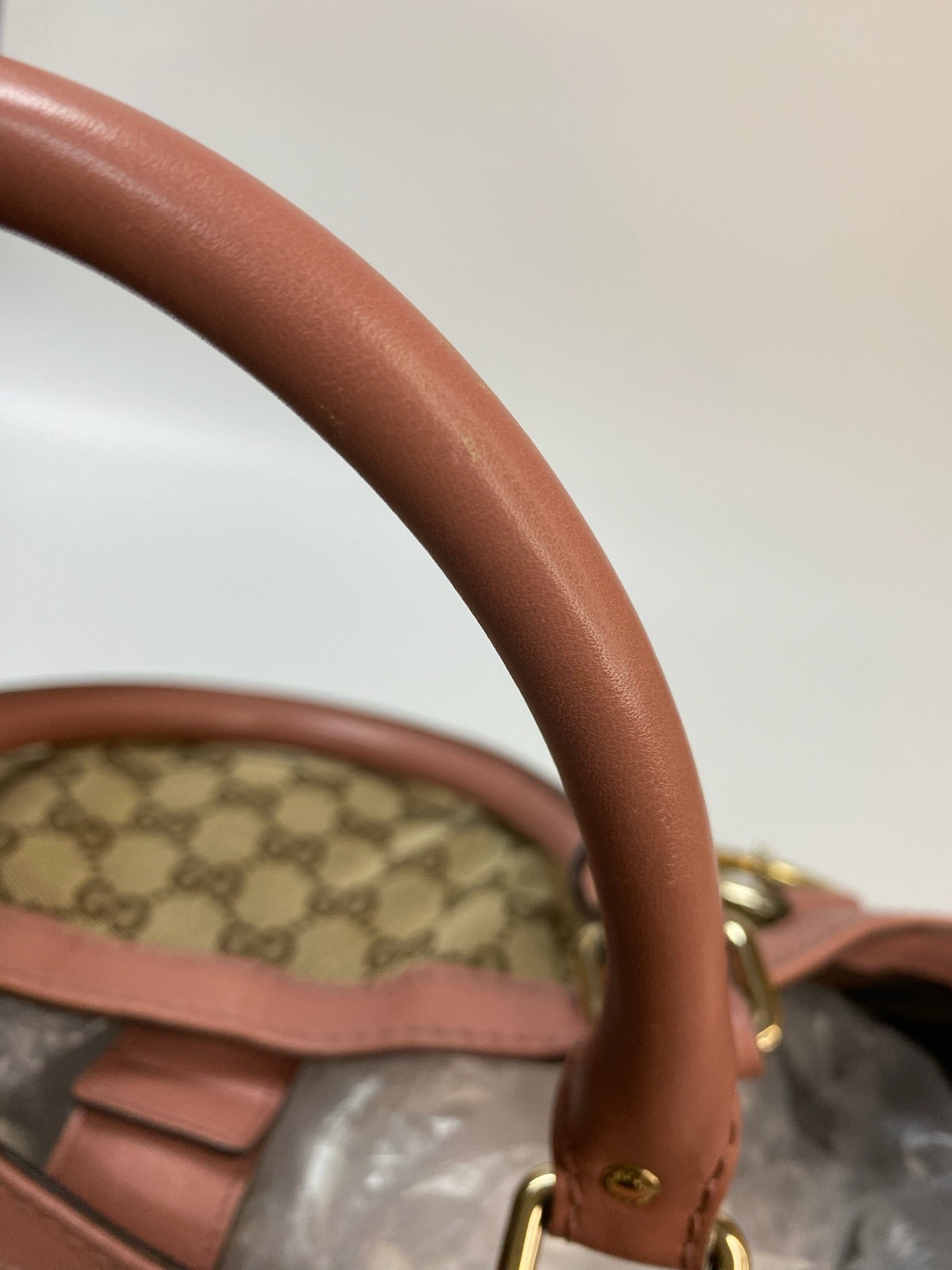 J2868 Gucci Shoulder Bag Monogram Sukey Hobo Shoulder bag | Pre-Owned Brown Canvas/Monogram