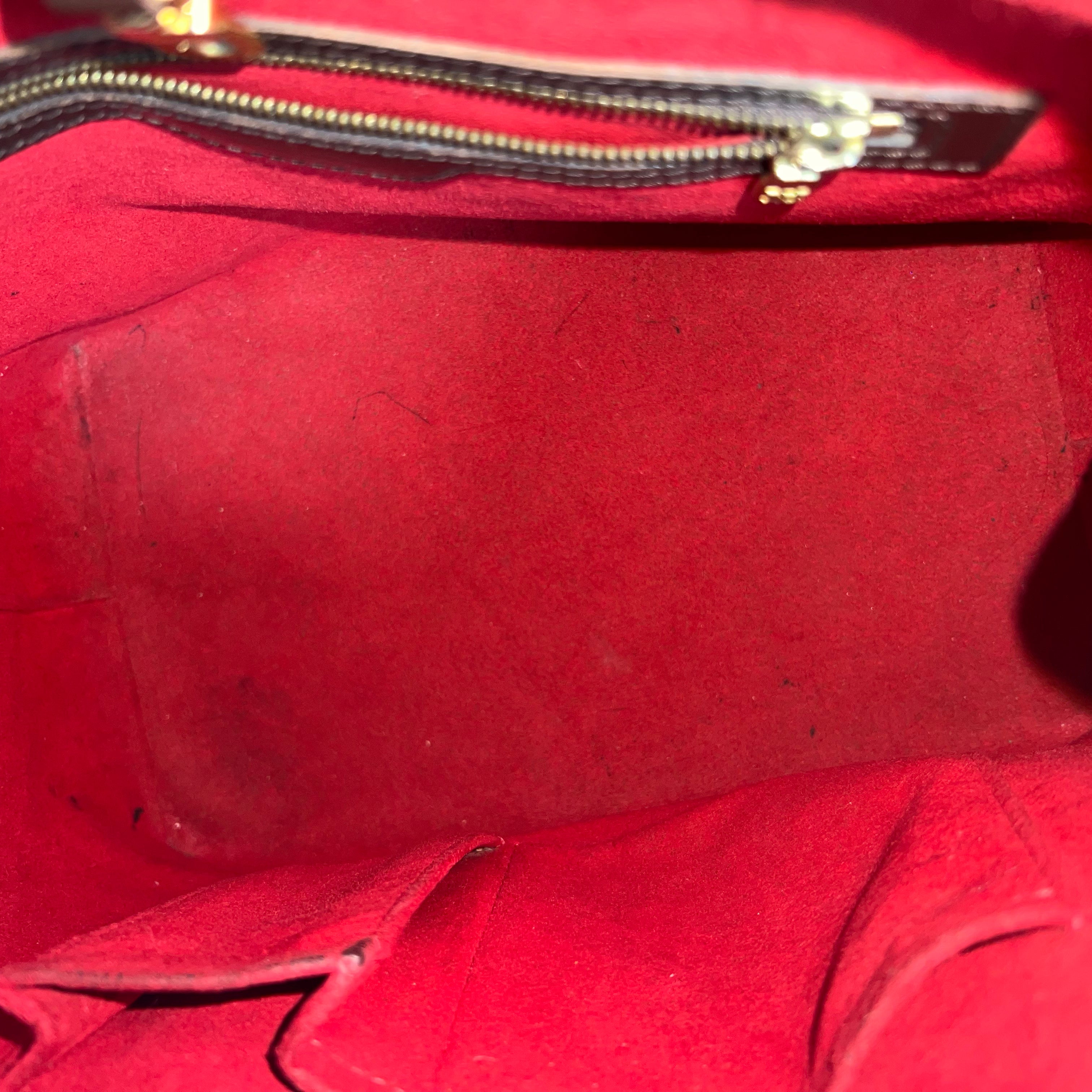 C1330 Louis Vuitton Damier Hampstead PM Damier Ebene-Pre Owned
