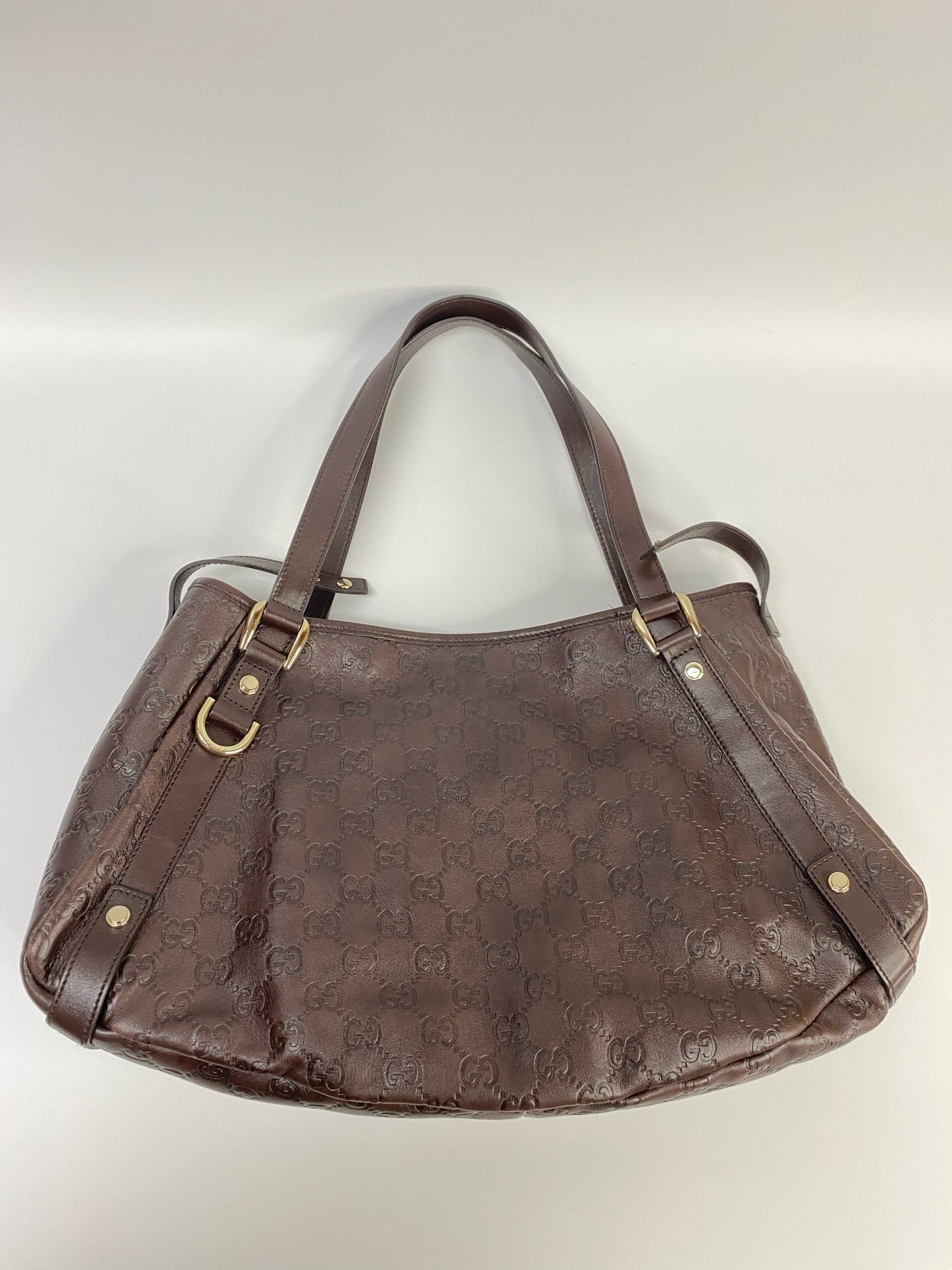 J2949 Gucci Shoulder Bag Abbey Bag Marrom Original | Pre-OwneBrown