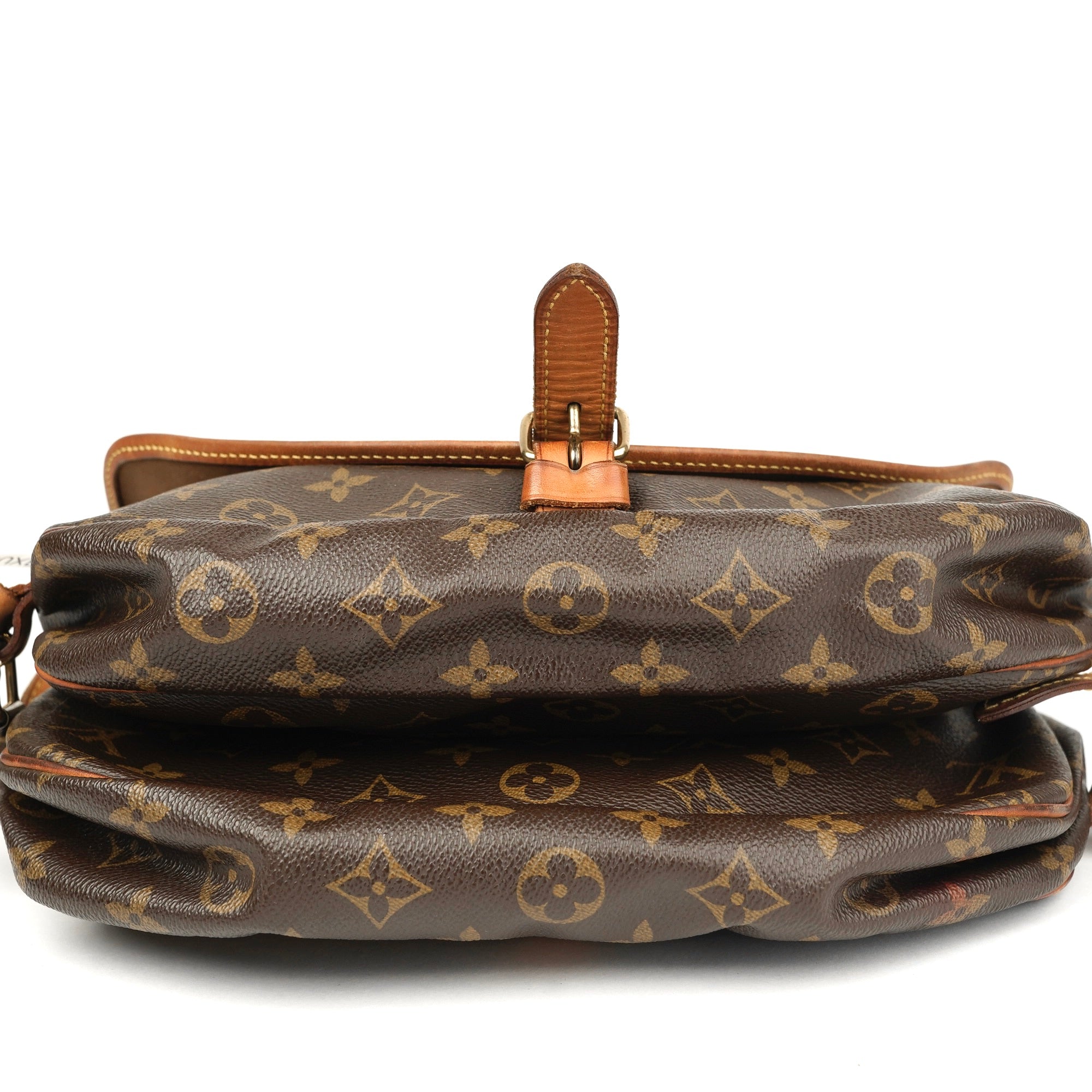 J1460 Louis Vuitton Saumur 30 Shoulder Bag Monogram Brown- Pre Owned