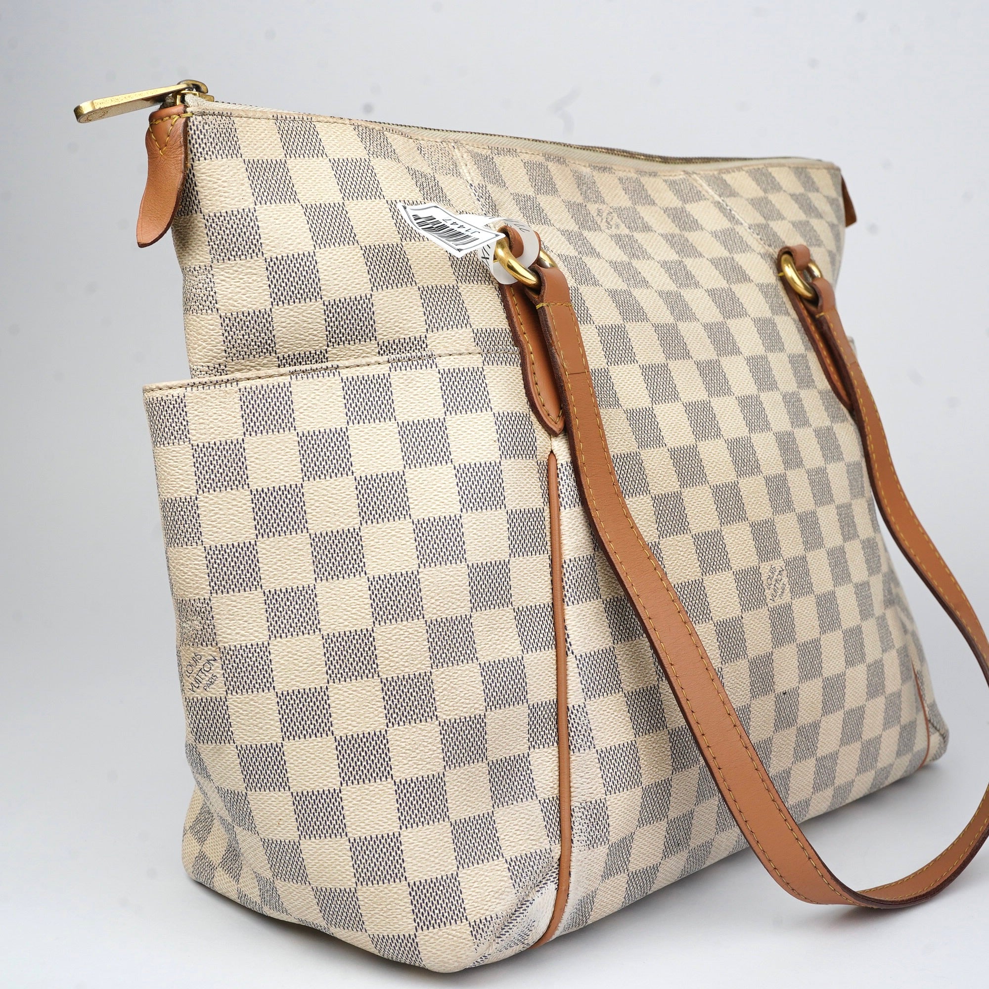 J1447 Louis Vuitton Totally Handbag Damier MM tote bag- Pre Owned
