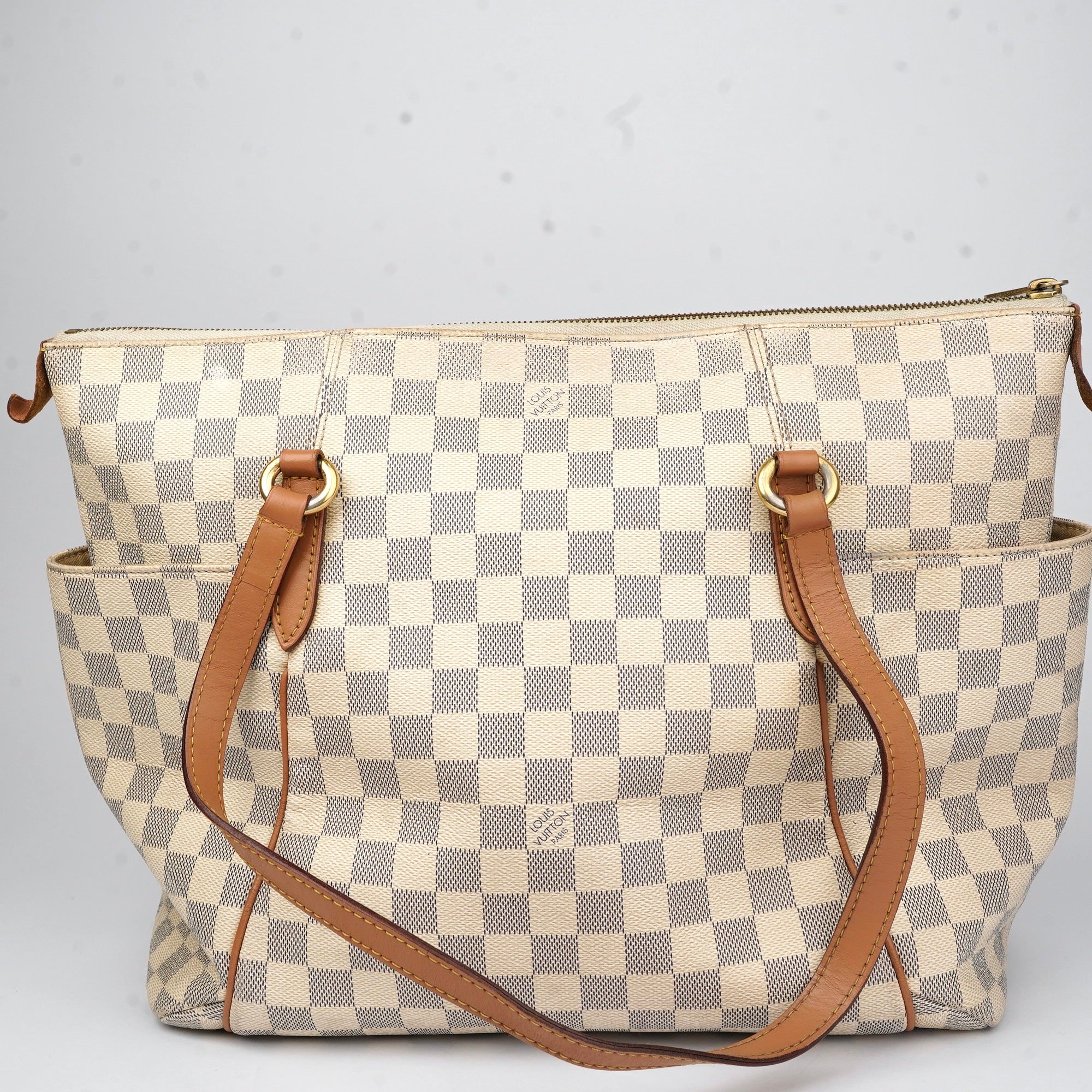 J1447 Louis Vuitton Totally Handbag Damier MM tote bag- Pre Owned