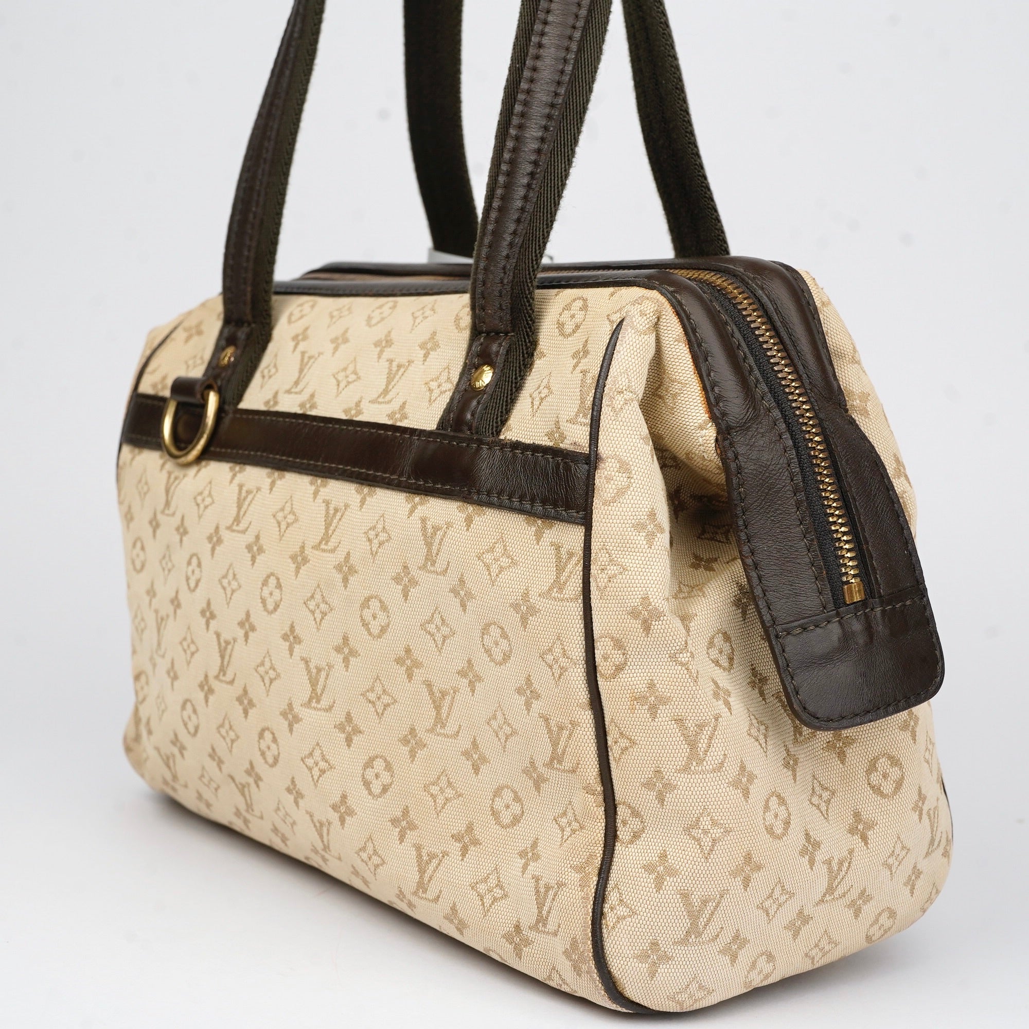 J1443 Louis Vuitton Handbag Monogram Mini Josephine- Pre Owned