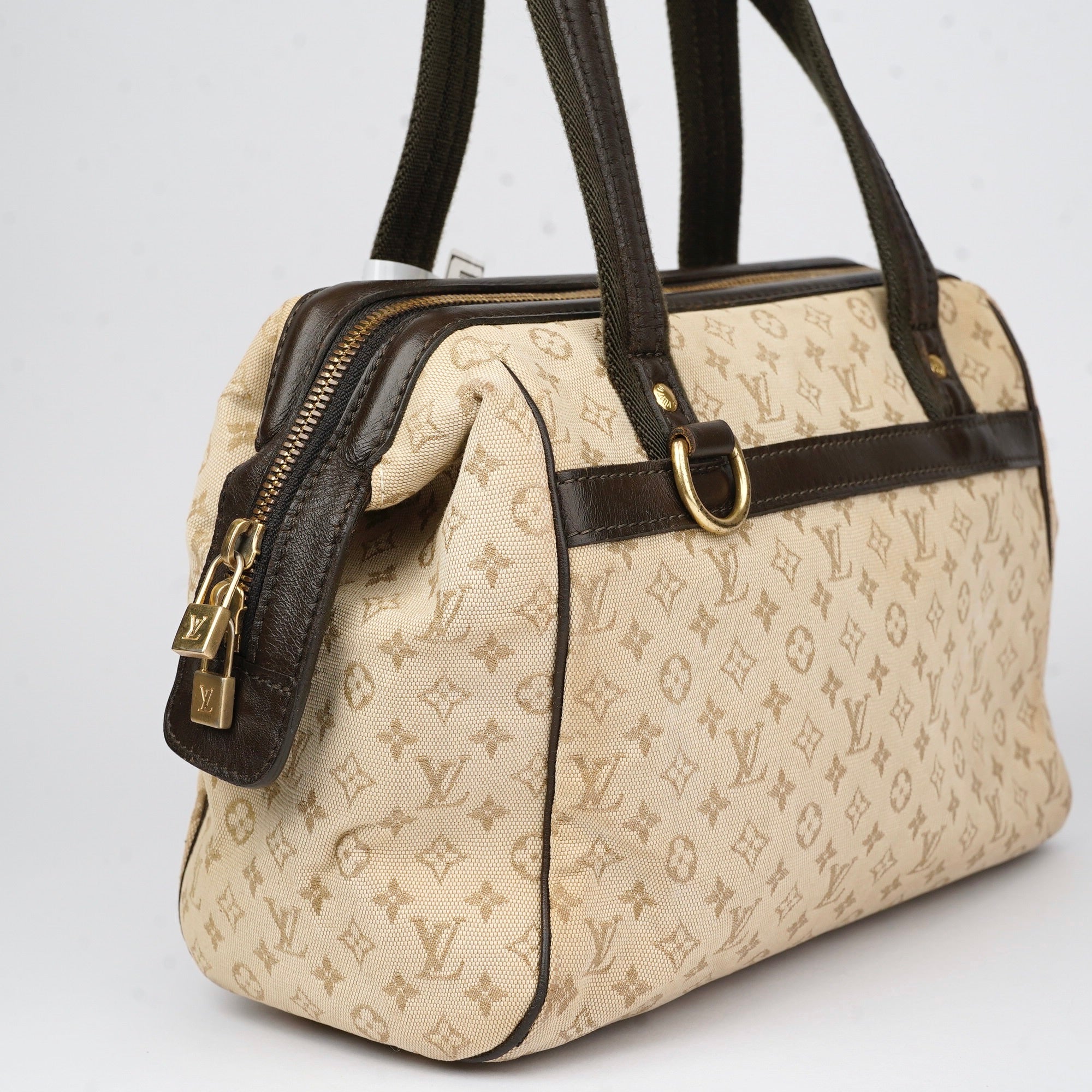 J1443 Louis Vuitton Handbag Monogram Mini Josephine- Pre Owned