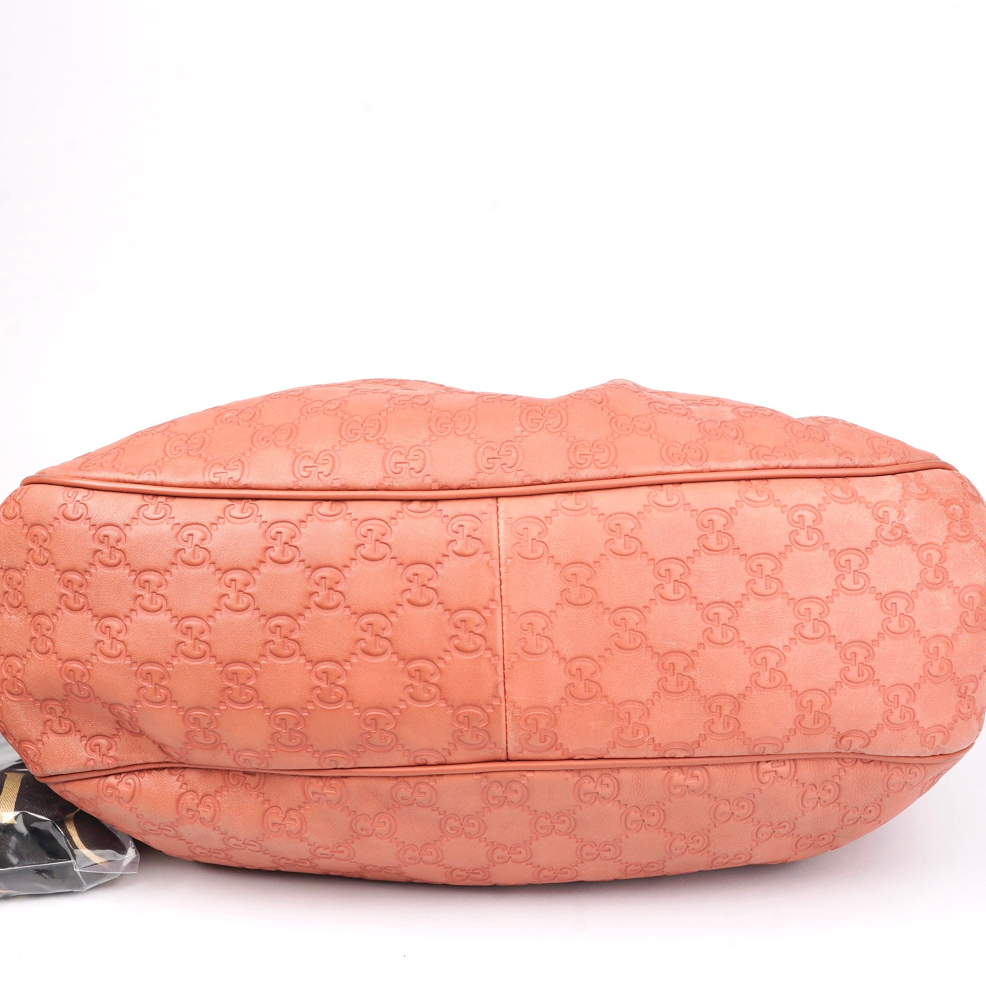 J1432 GUCCI Guccissima Sukey Hobo Rose Bag- Pre Owned