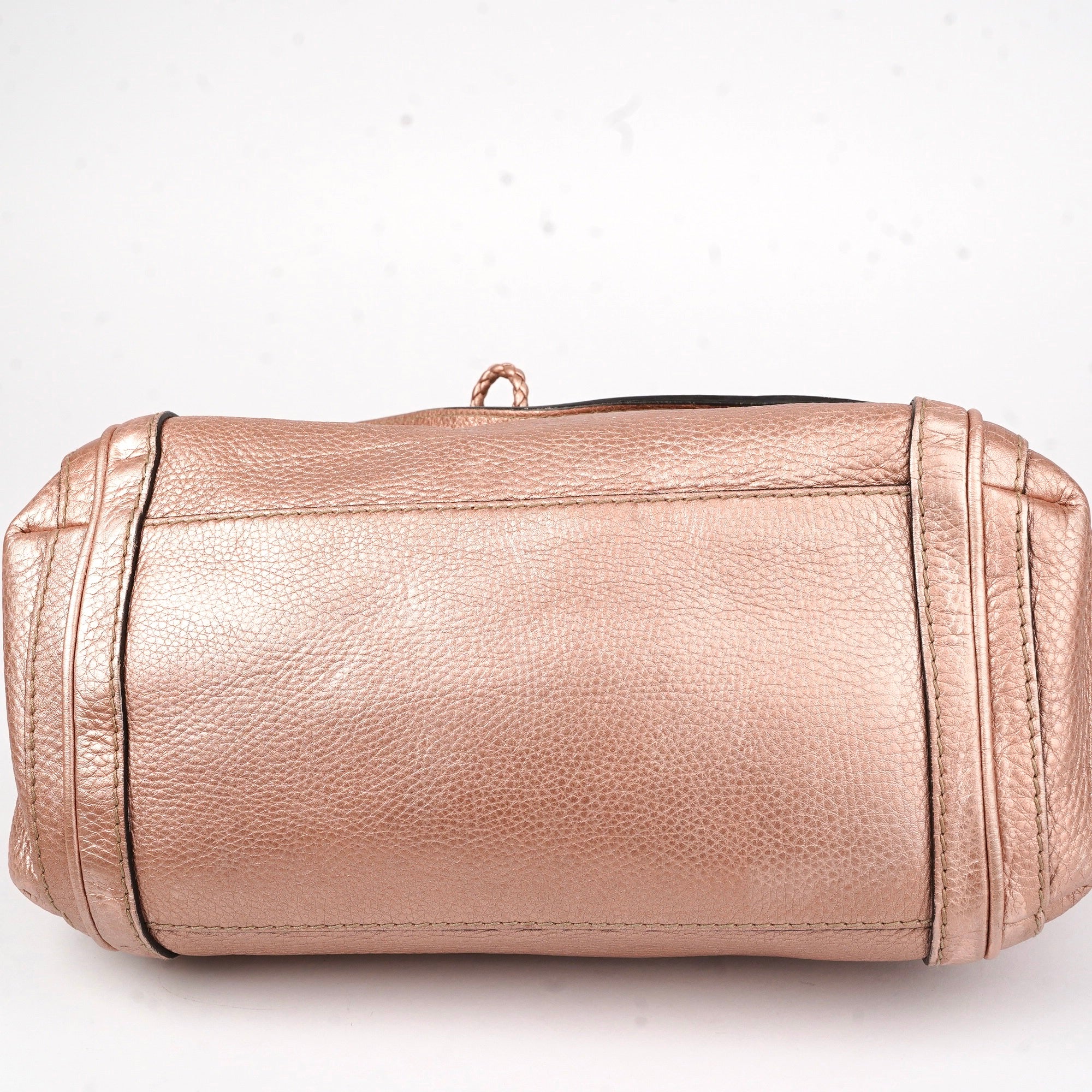 J1425 Gucci Pink Leather Handbag Shoulder Bag- Pre Owned