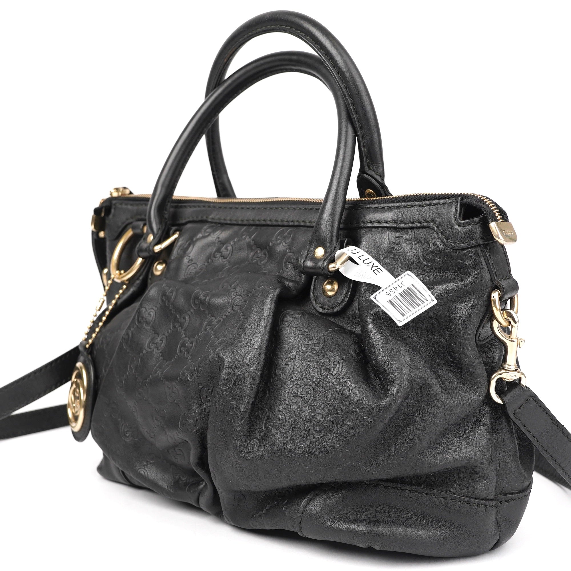 J1435 Gucci Medium Sukey two-way Handbag- Pre Owned