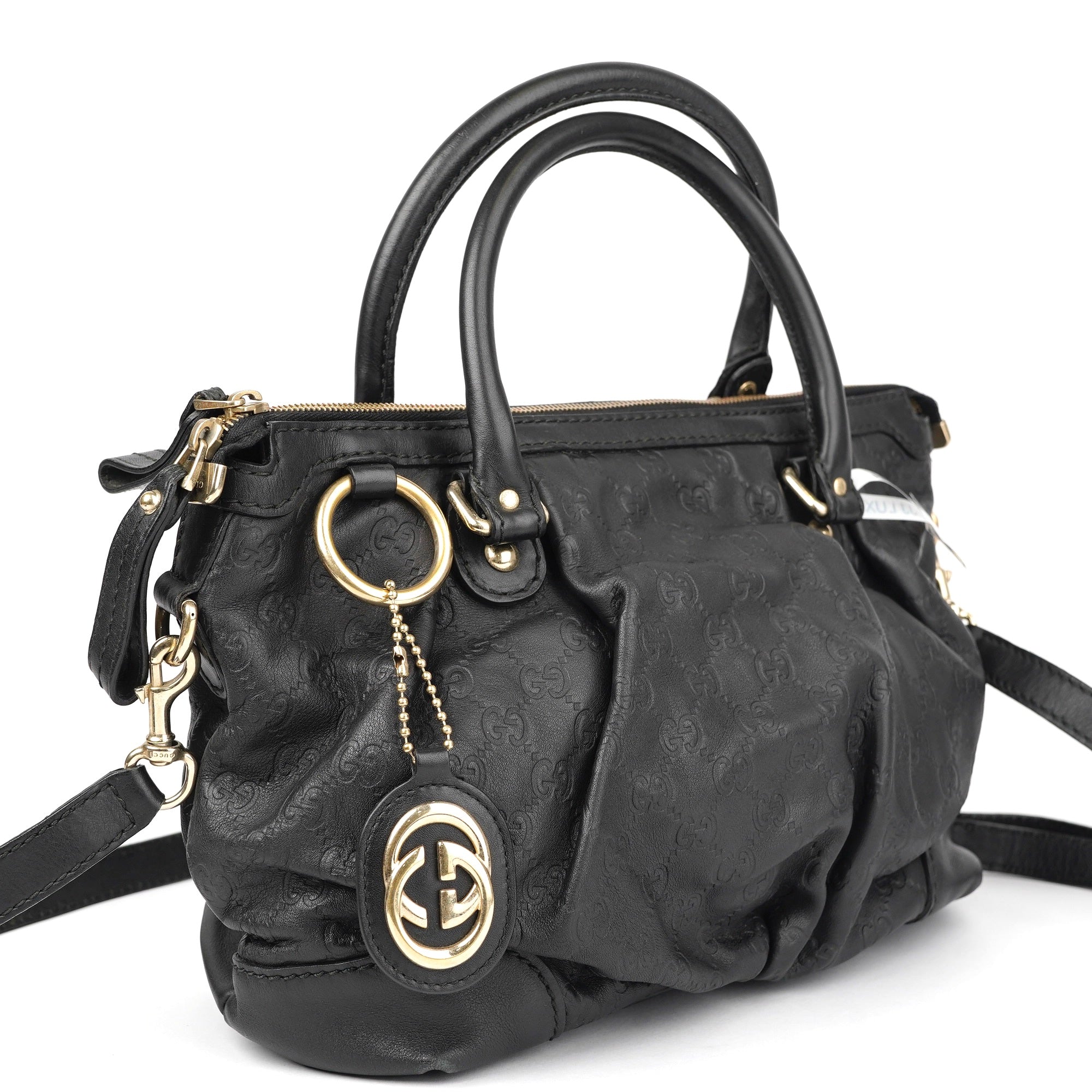 J1435 Gucci Medium Sukey two-way Handbag- Pre Owned