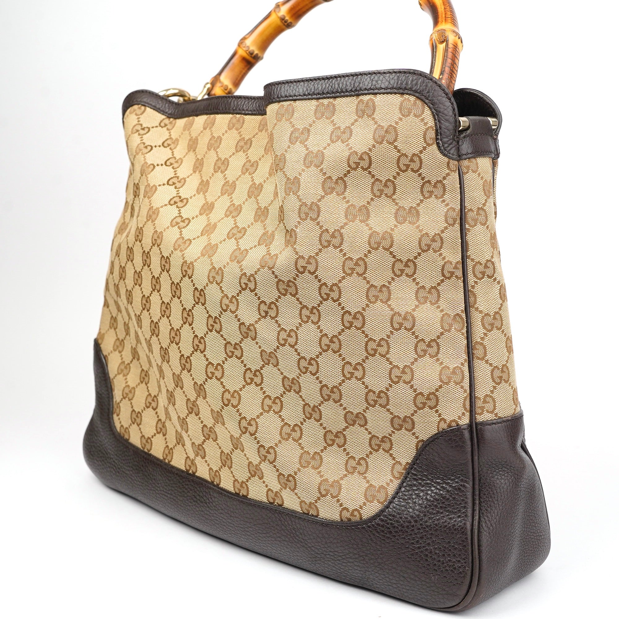 J1434 Gucci Diana Bamboo Shoulder Bag - Pre Owned