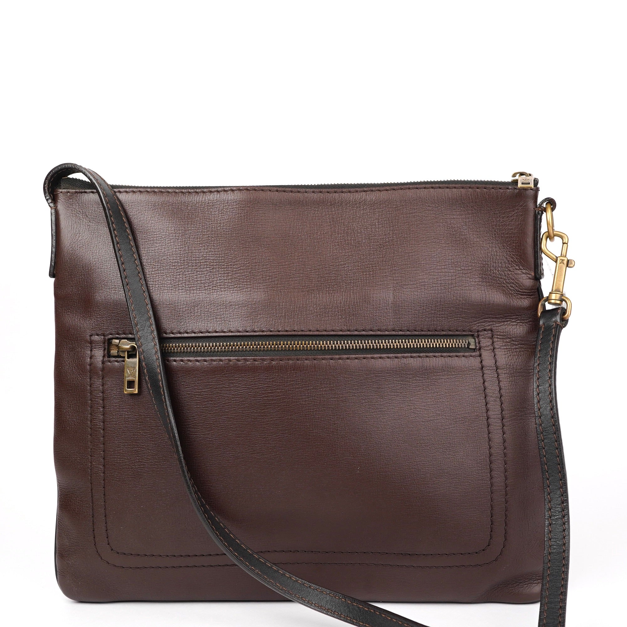J1429 LOUIS VUITTON Utah Sac Plat Shoulder Bag- Pre Owned