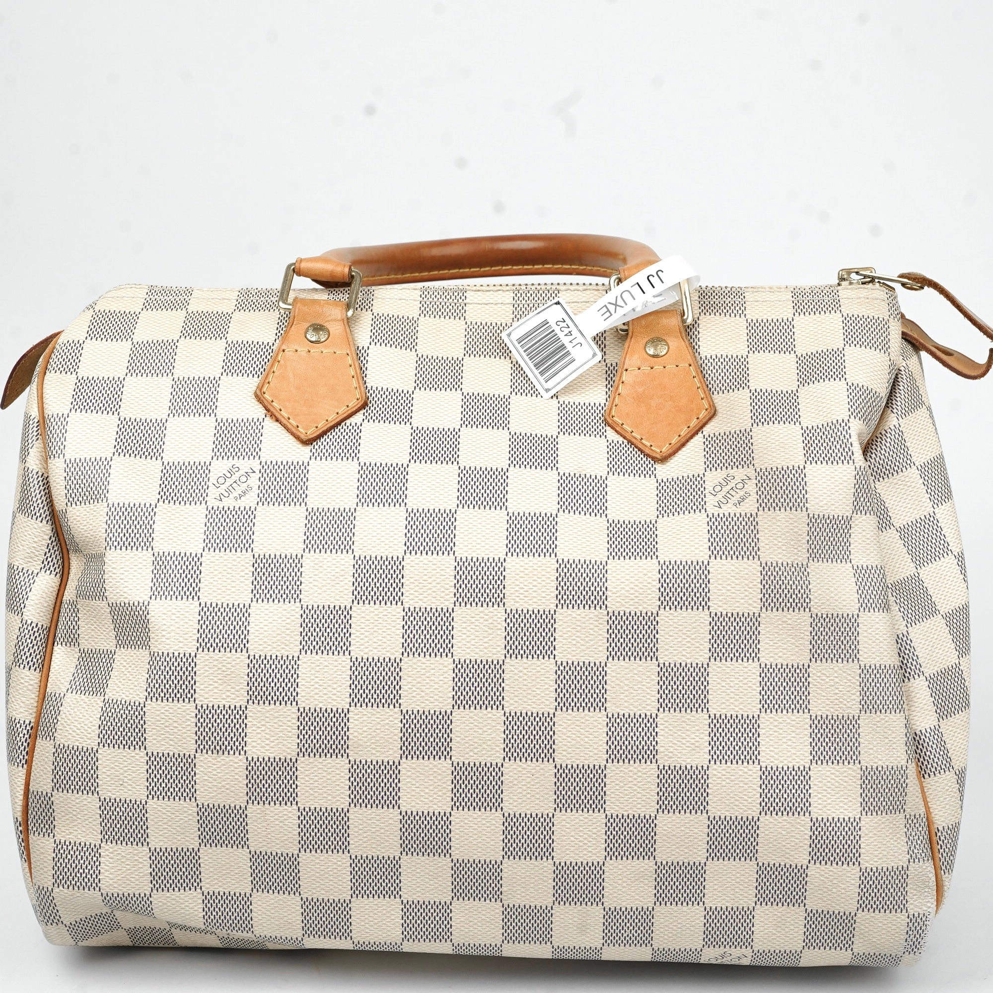 J1422 Louis Vuitton Speedy 30 in Damier Azur- Pre Owned