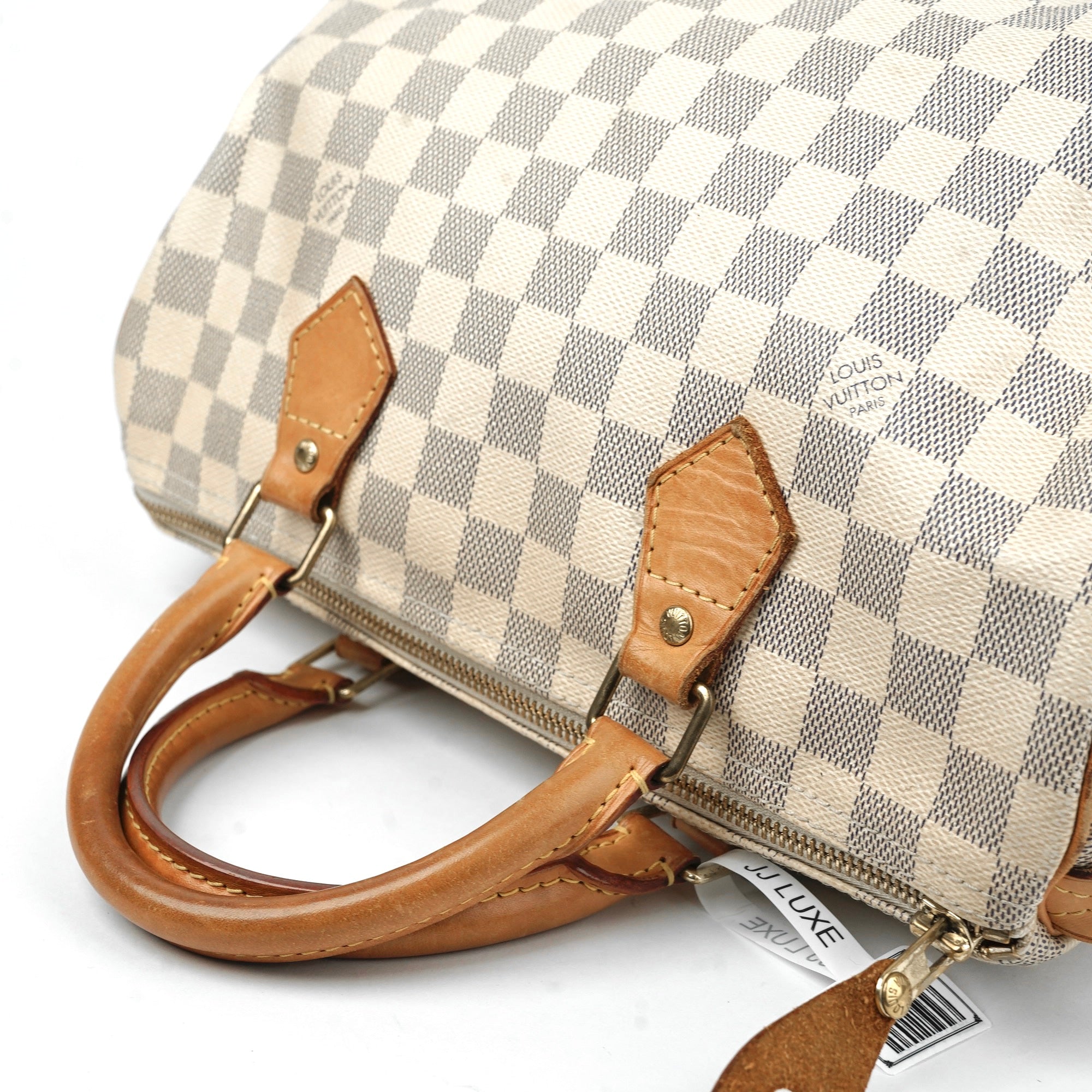 J1422 Louis Vuitton Speedy 30 in Damier Azur- Pre Owned