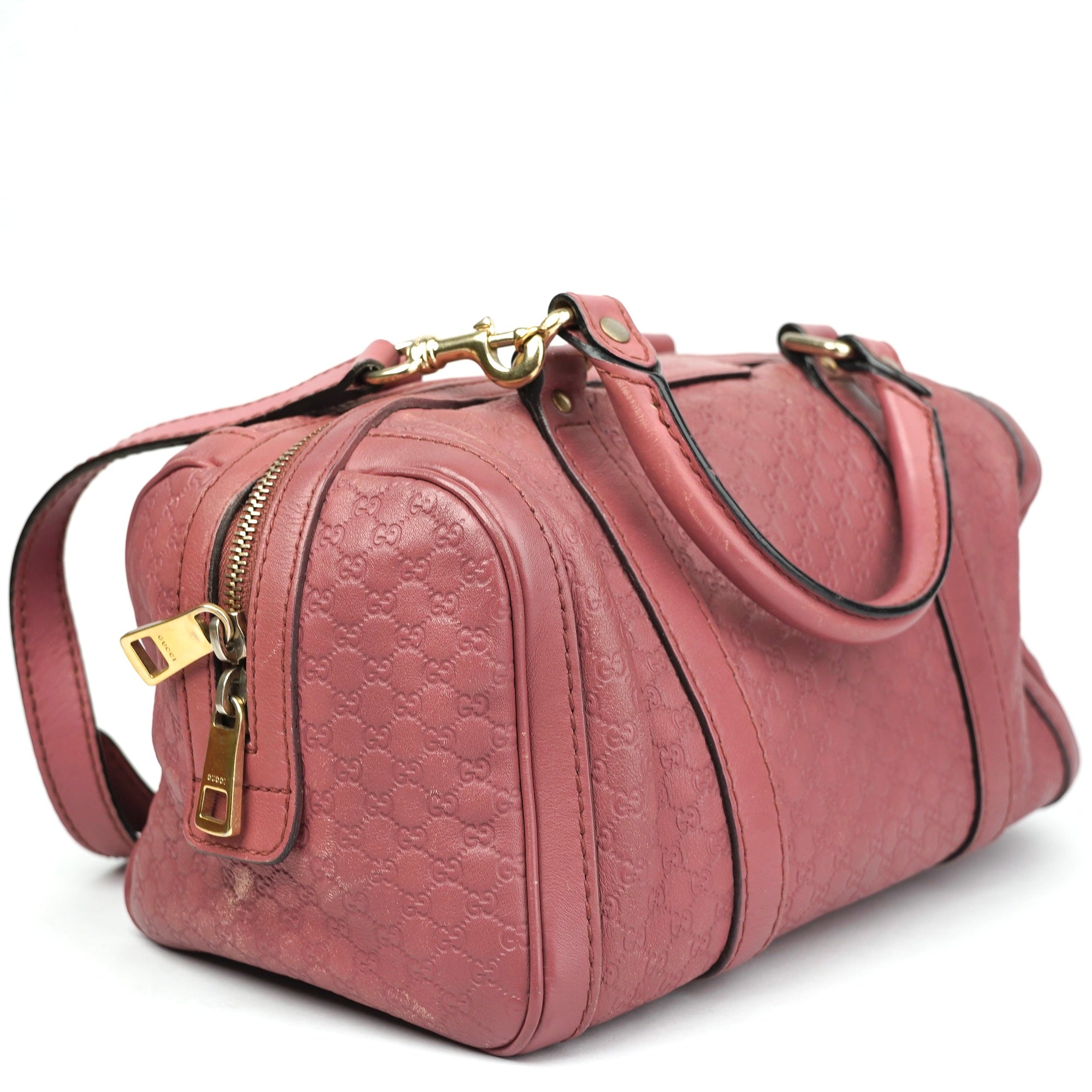 J1413 Gucci microguccissima Joy Boston‎ bag- Pre Owned