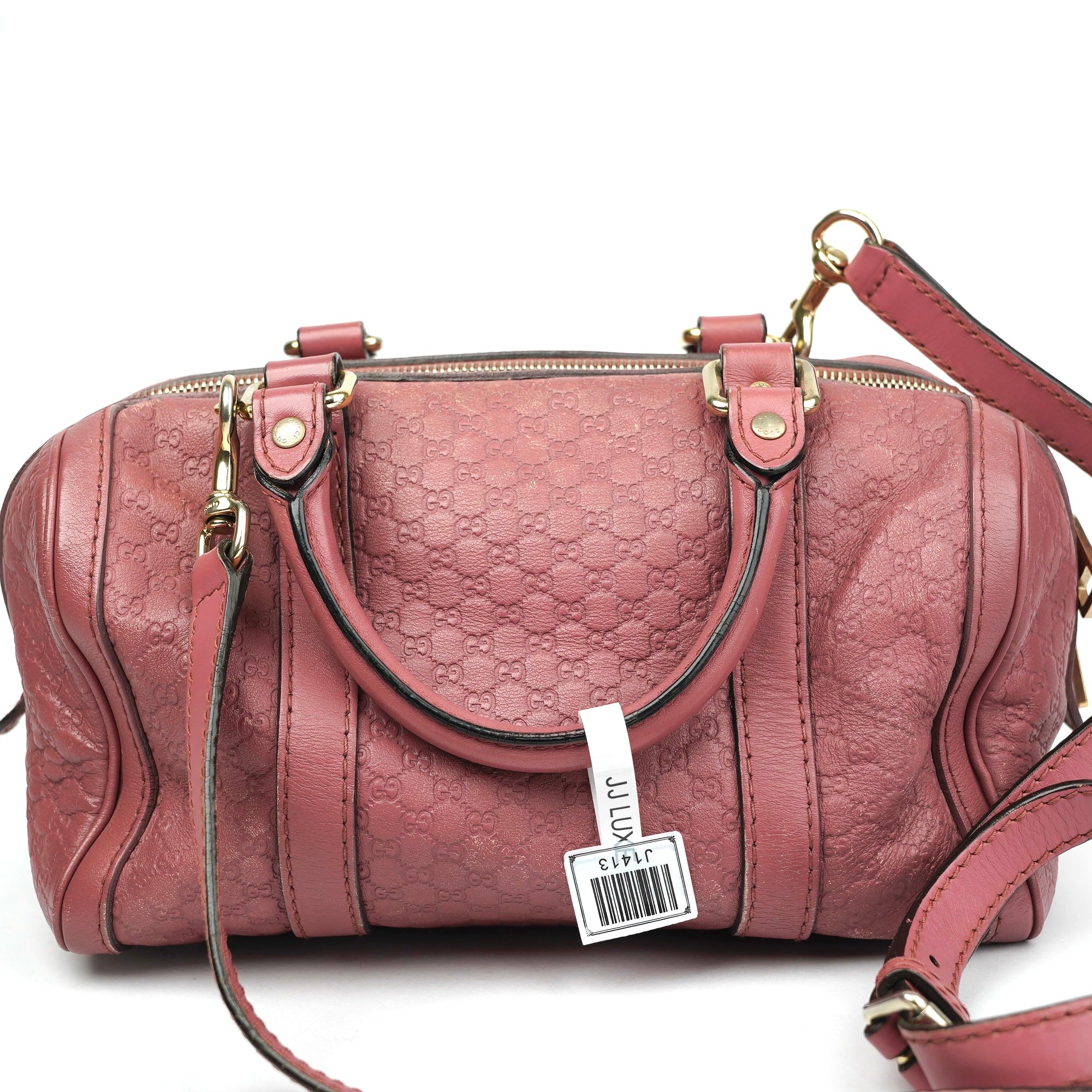 J1413 Gucci microguccissima Joy Boston‎ bag- Pre Owned