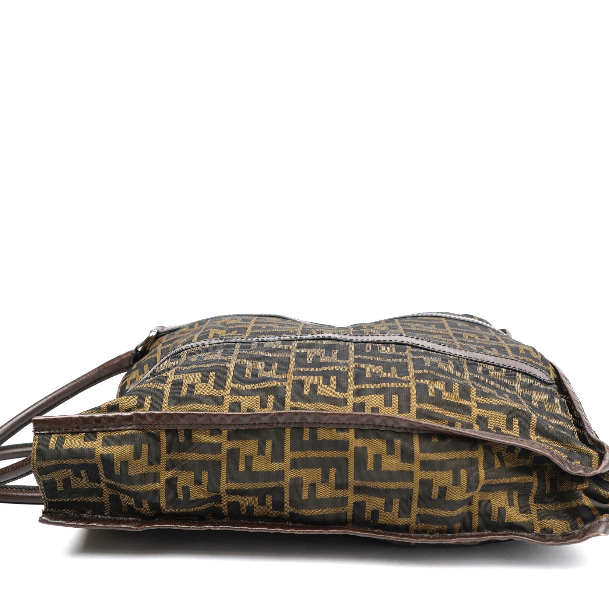 J1415 Fendi Zucca Tote bag Canvas- Pre Owned