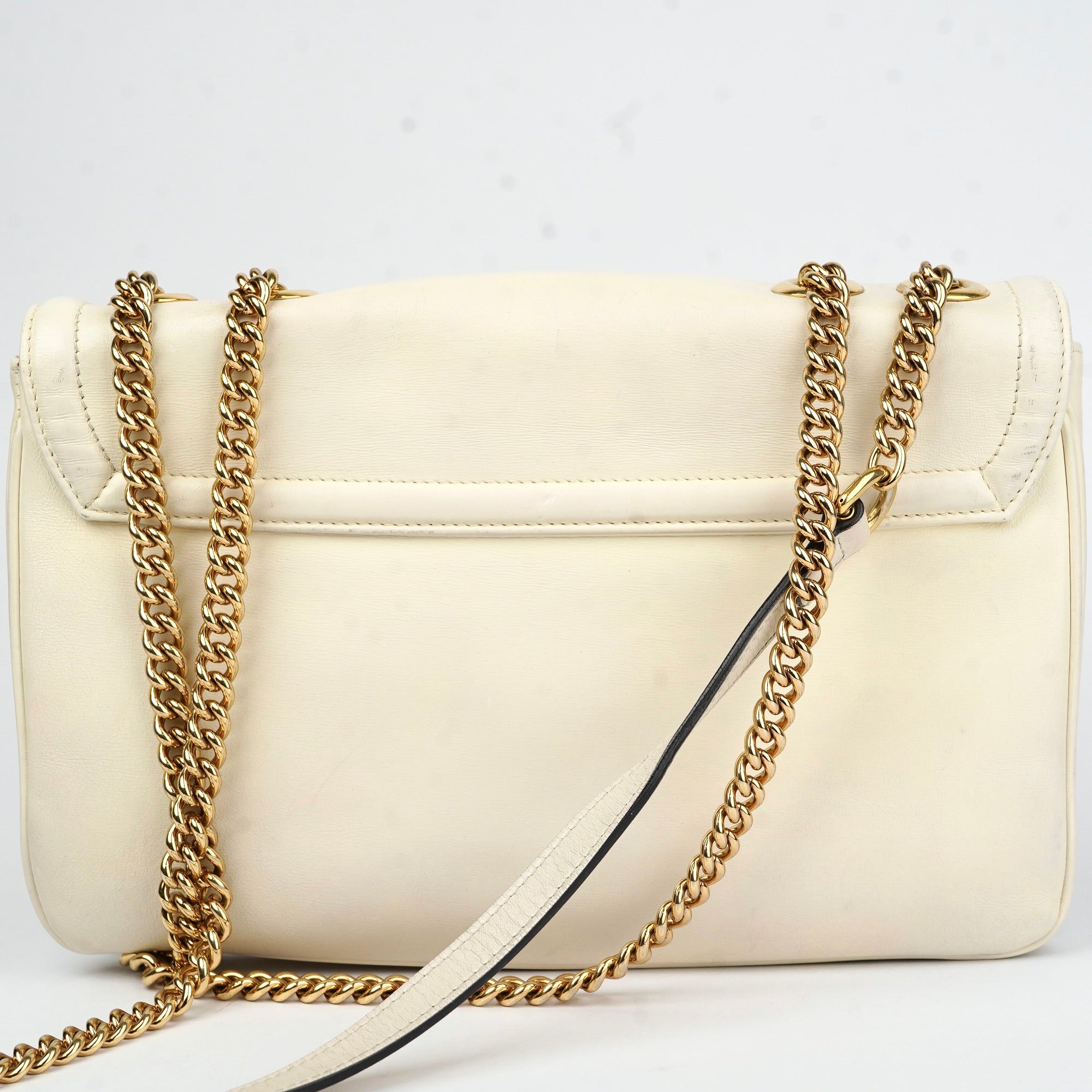 J1420 Gucci Leather Rajah Shoulder Bag- Pre Owned