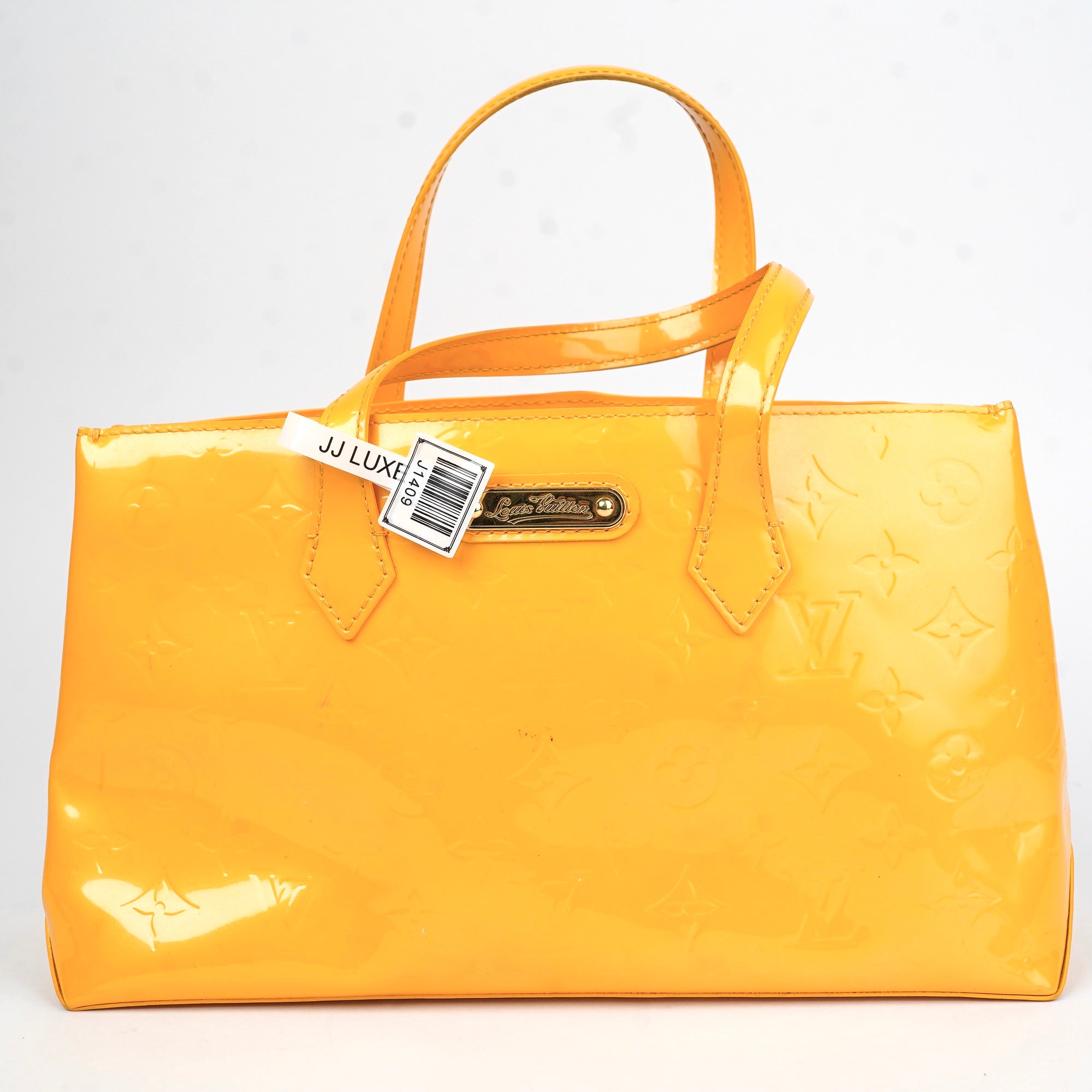 J1409 LOUIS VUITTON Monogram Vernis Wilshire PM Bag- Pre Owned