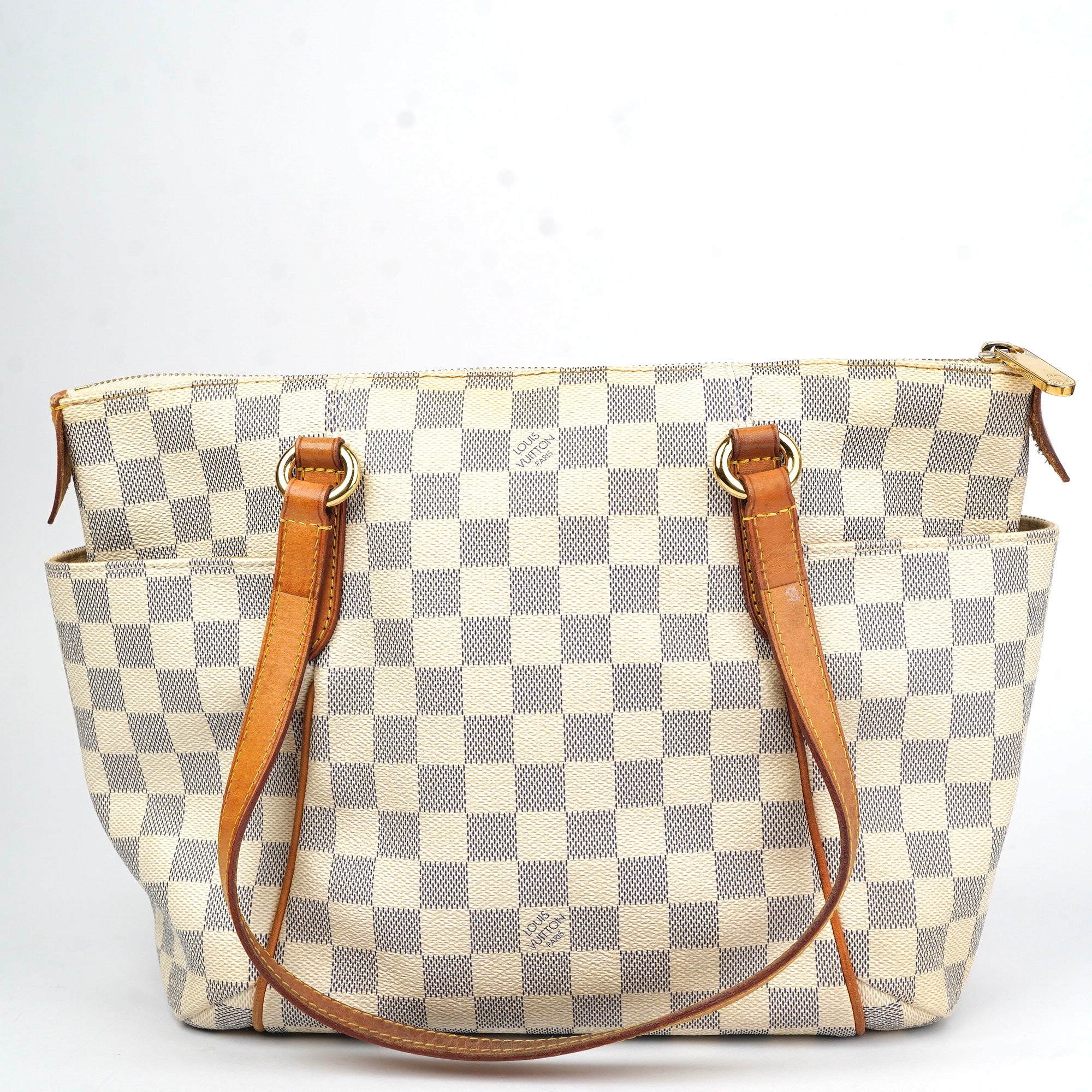J1406 Louis Vuitton Totally MM in Damier Azur- Pre Owned