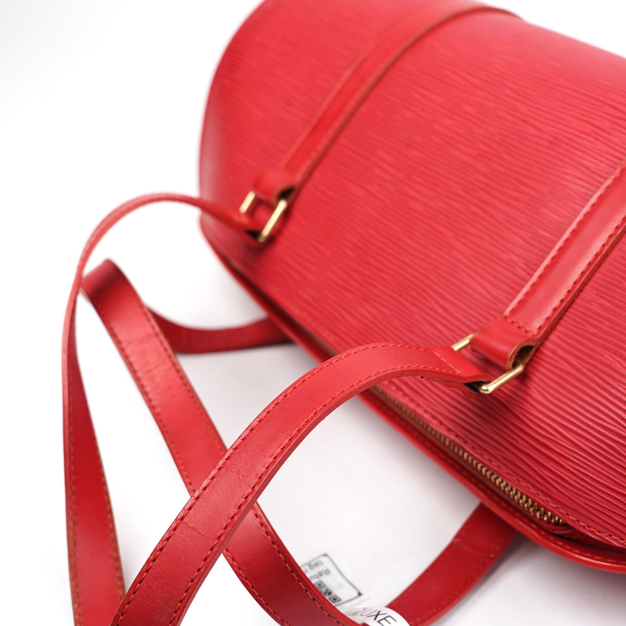 J1408 Louis Vuitton Soufflot Handbag Epi Leather- Pre Owned