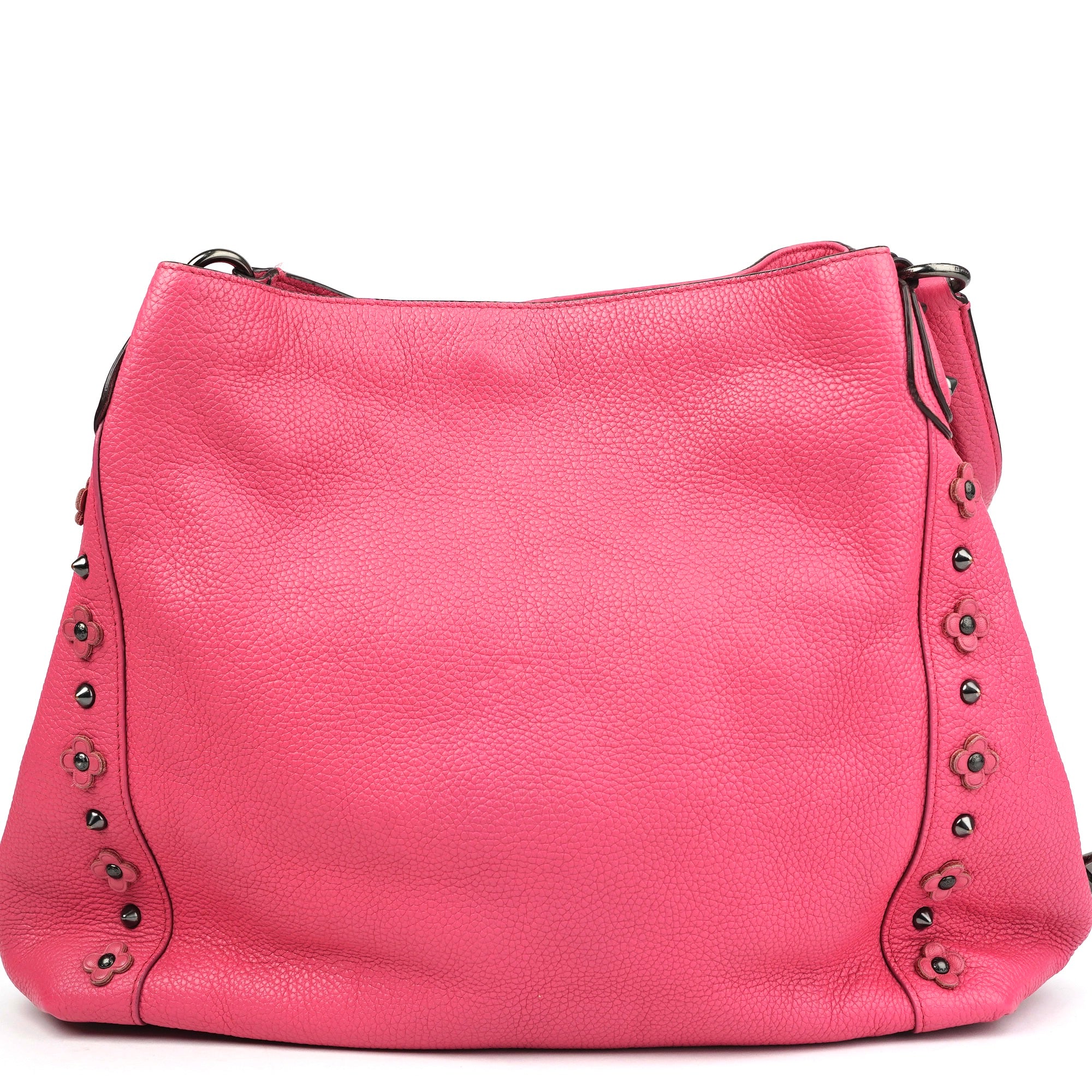 J1405 Coach Edie 31 shoulder bag-hot pink- Pre Owned