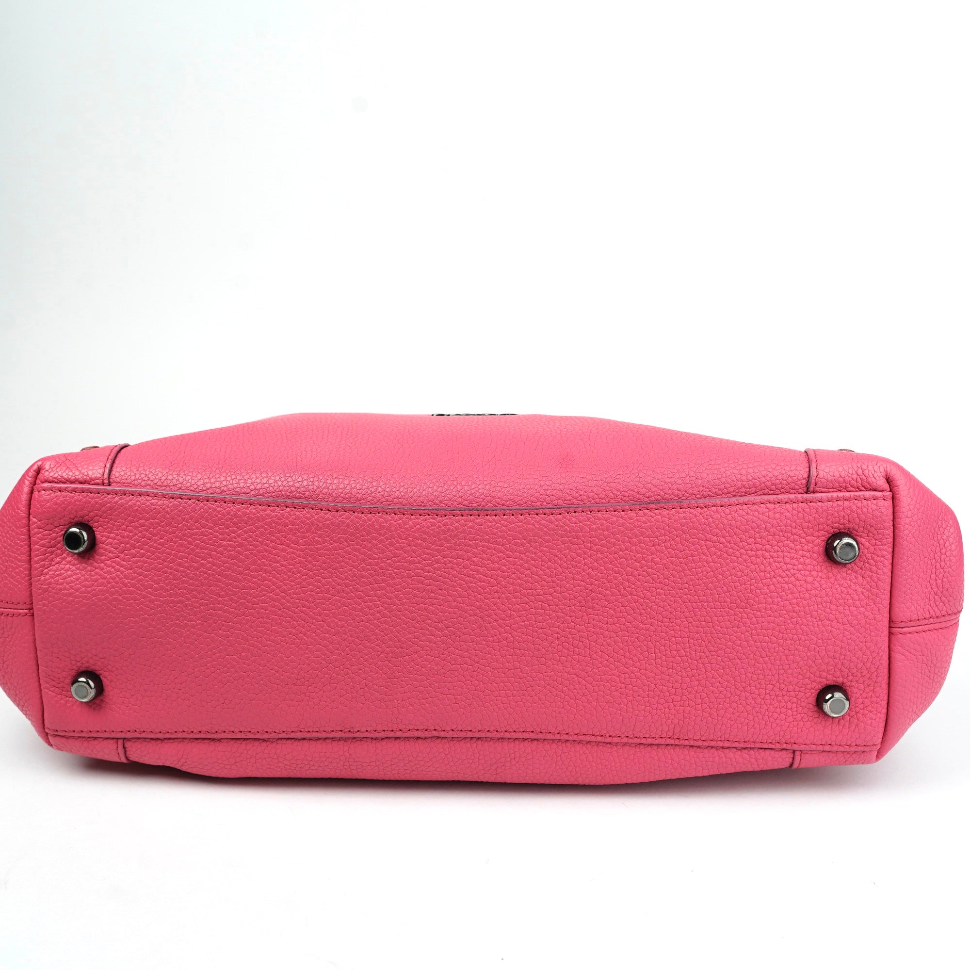 J1405 Coach Edie 31 shoulder bag-hot pink- Pre Owned