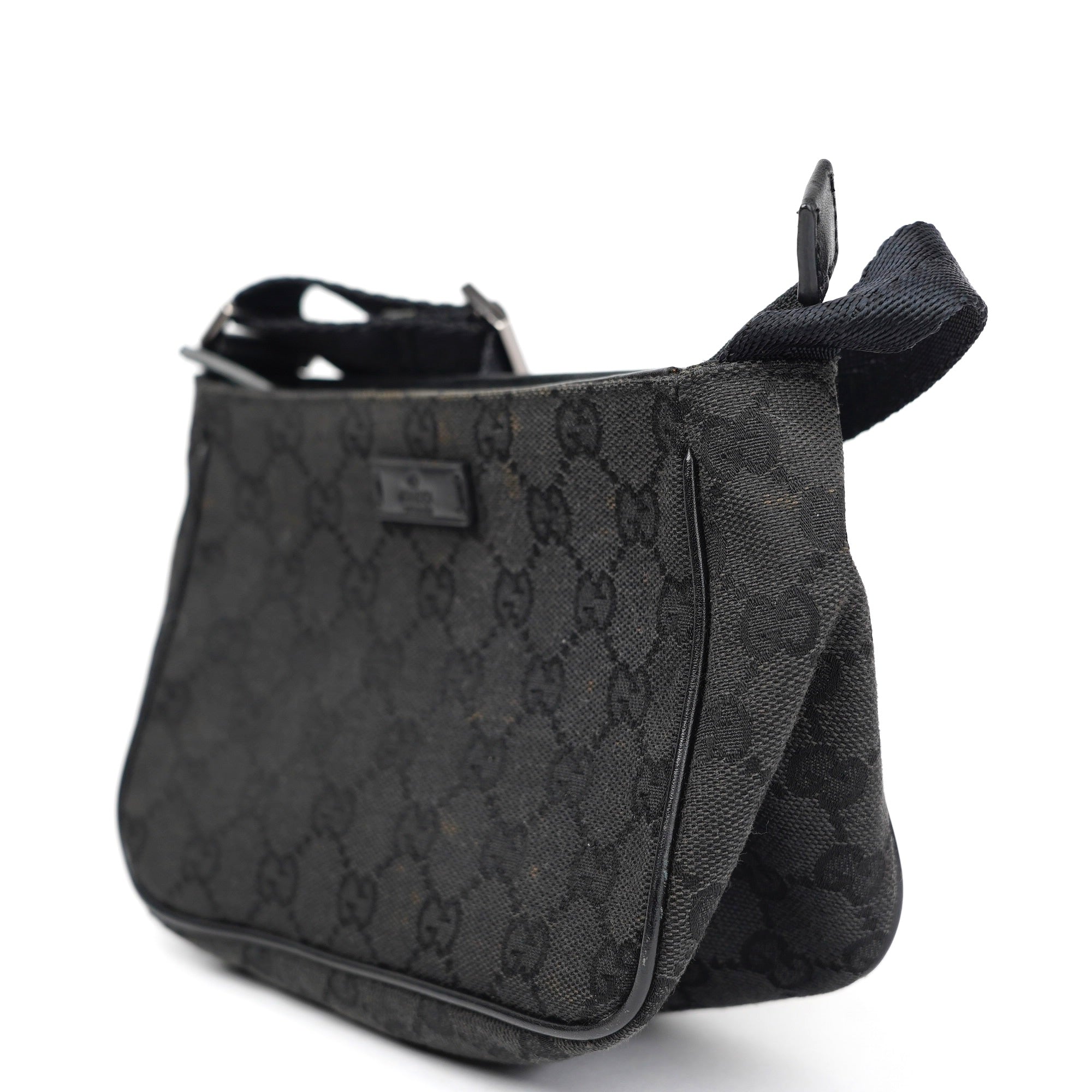 J1395 Gucci GG Pattern Handbag- Pre Owned