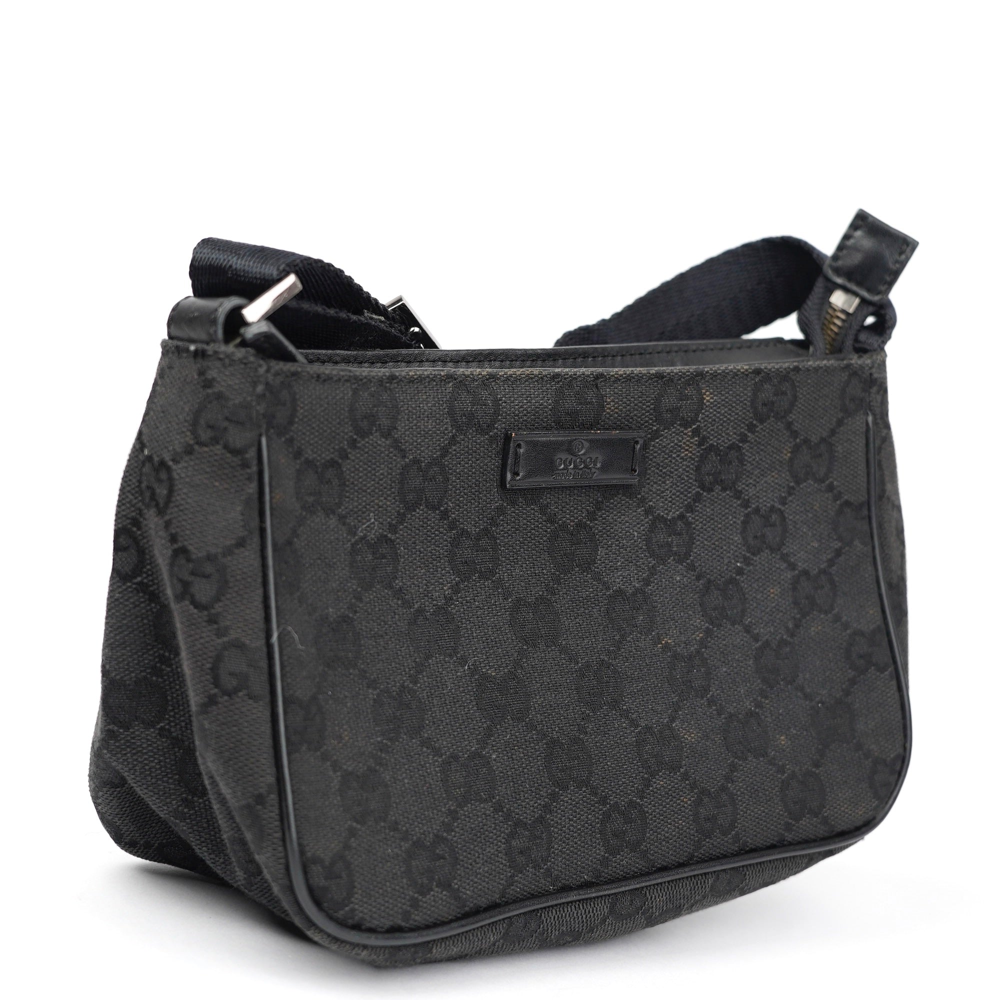 J1395 Gucci GG Pattern Handbag- Pre Owned