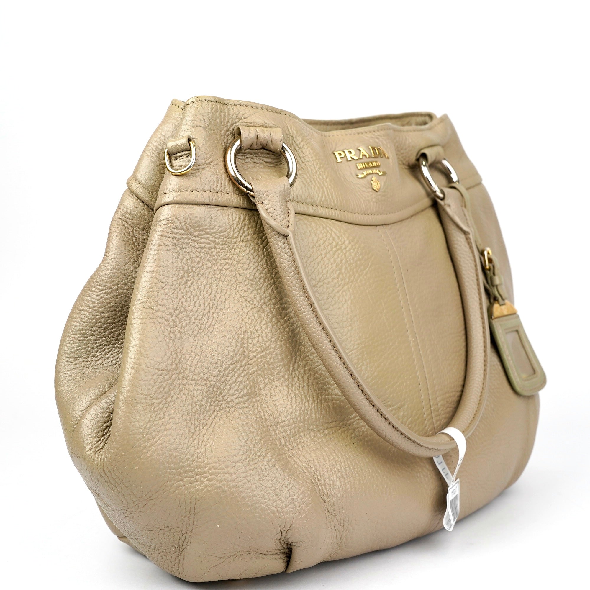 J1384 Prada Vitello Daino Leather Shoulder Bag- Pre Owned