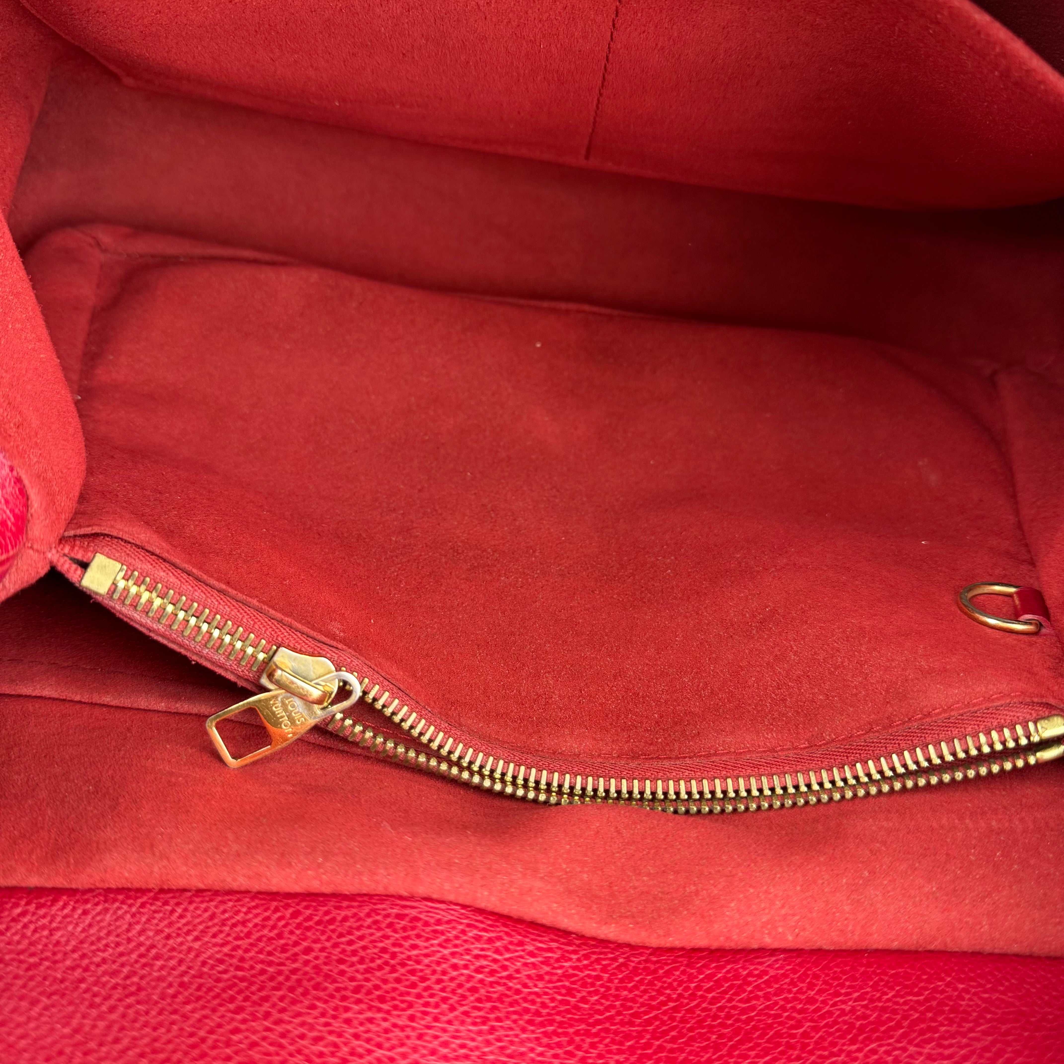 J3346 Louis Vuitton Bordeaux Monogram Canvas Olympe Bag- Pre Owned