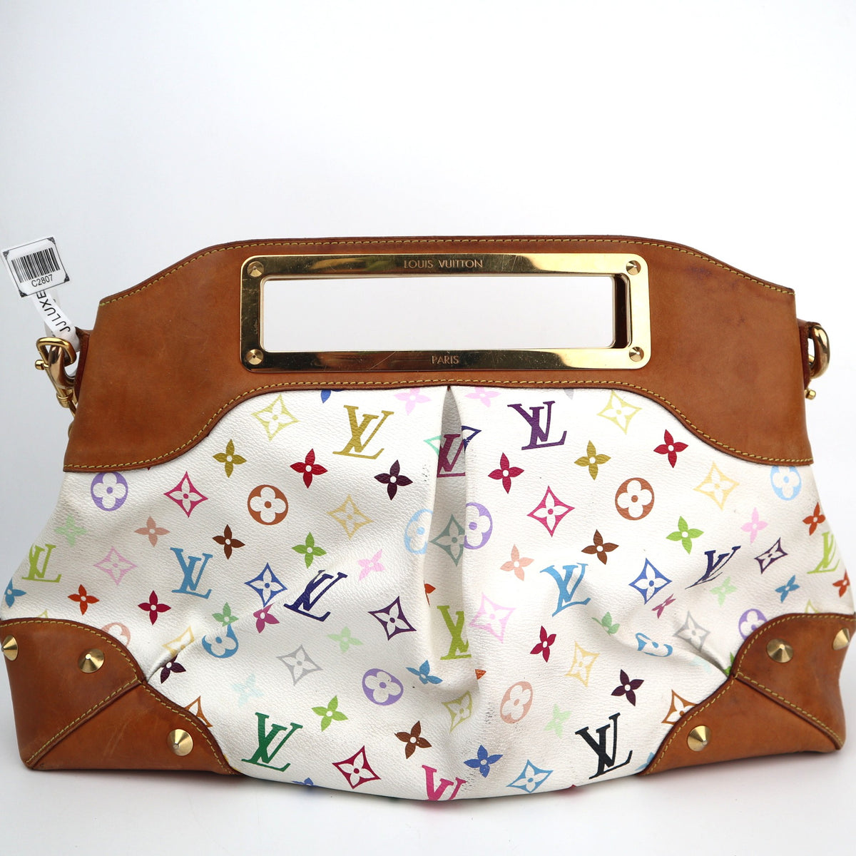 C2807 Louis Vuitton Shoulder Bag Monogram Multicolore Judy GM | Pre-Owned Very Good Multicolour Monogram Multicolore Canvas