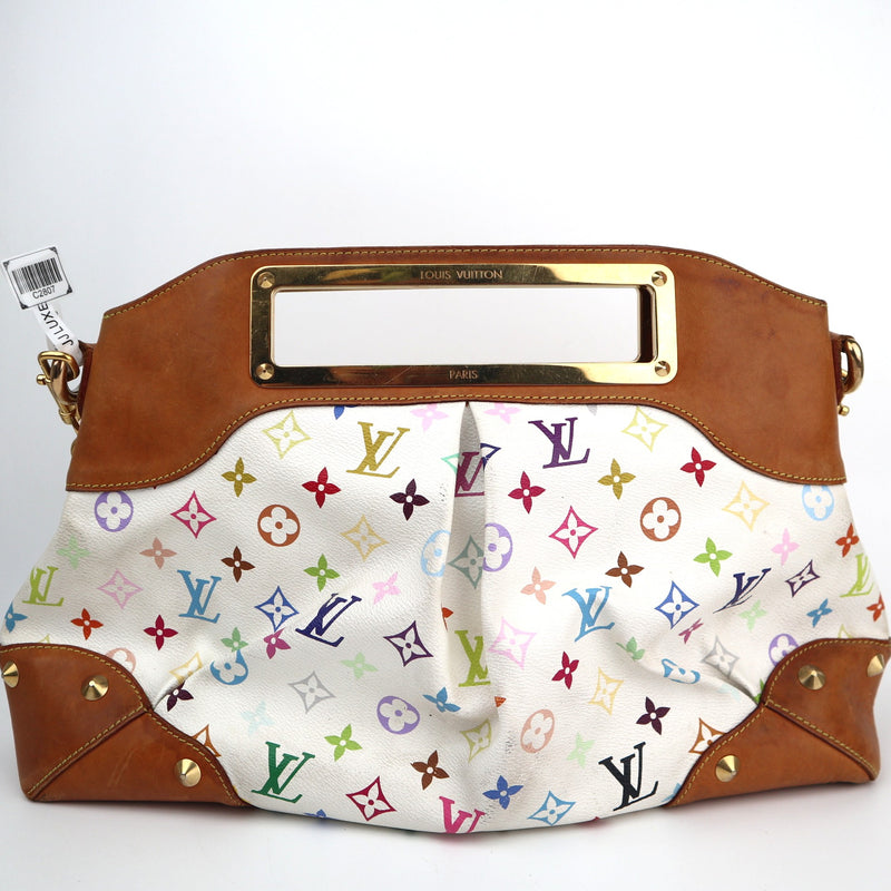 C2807 Louis Vuitton Shoulder Bag Monogram Multicolore Judy GM | Pre-Owned Very Good Multicolour Monogram Multicolore Canvas