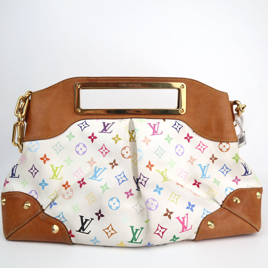 C2807 Louis Vuitton Shoulder Bag Monogram Multicolore Judy GM | Pre-Owned Very Good Multicolour Monogram Multicolore Canvas