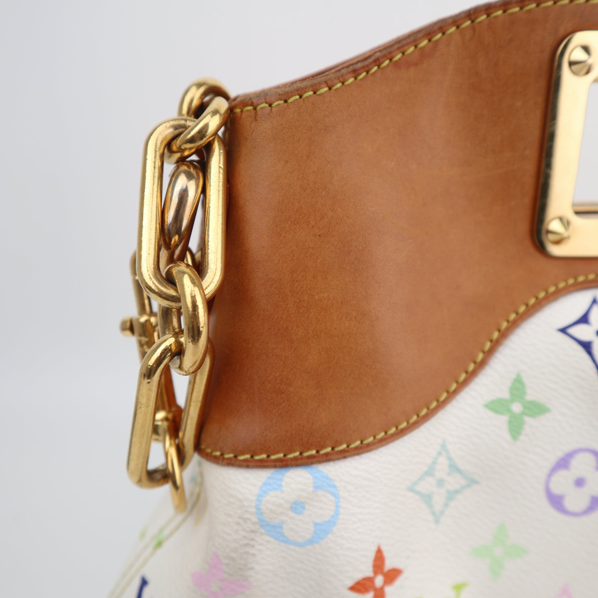 C2807 Louis Vuitton Shoulder Bag Monogram Multicolore Judy GM | Pre-Owned Very Good Multicolour Monogram Multicolore Canvas