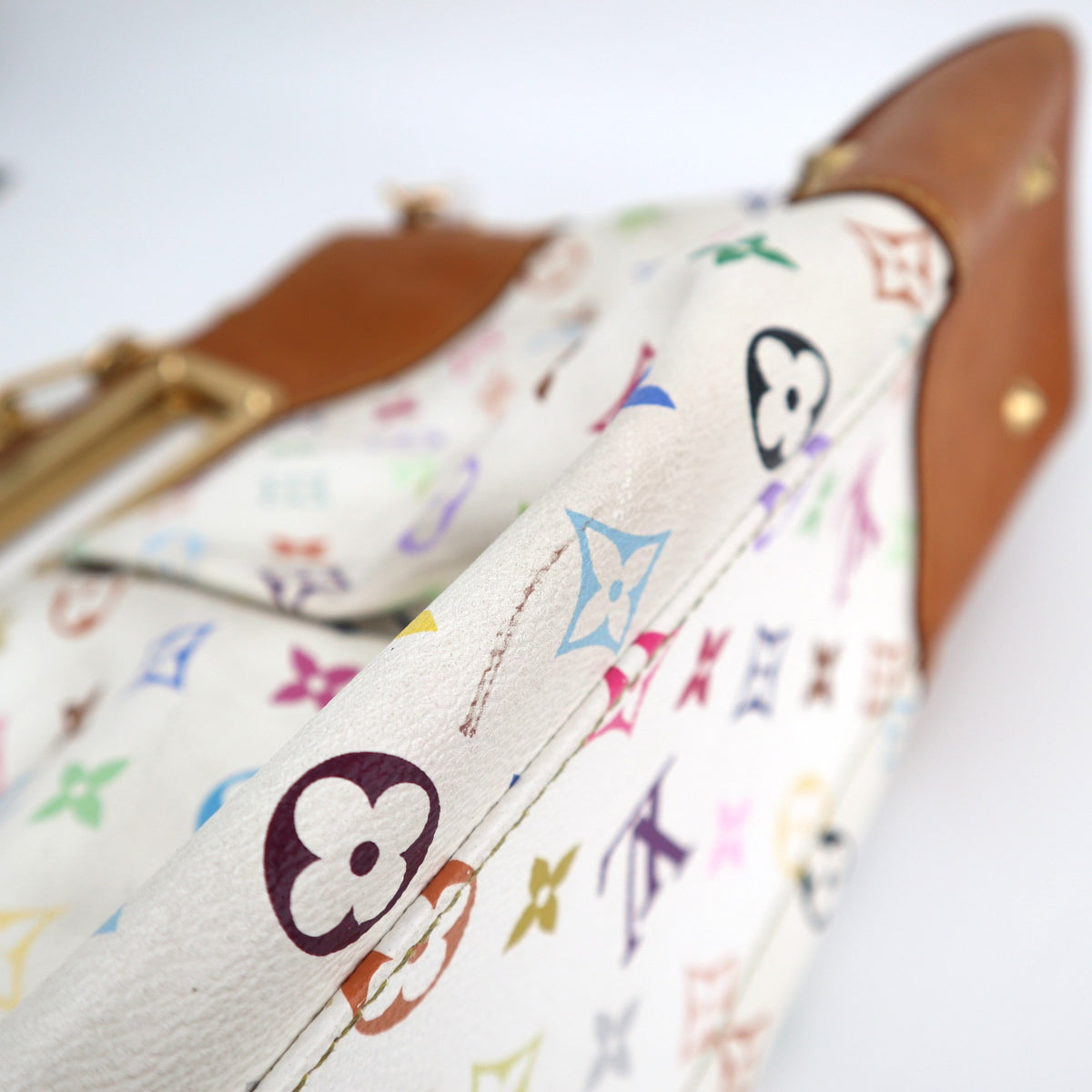 C2807 Louis Vuitton Shoulder Bag Monogram Multicolore Judy GM | Pre-Owned Very Good Multicolour Monogram Multicolore Canvas