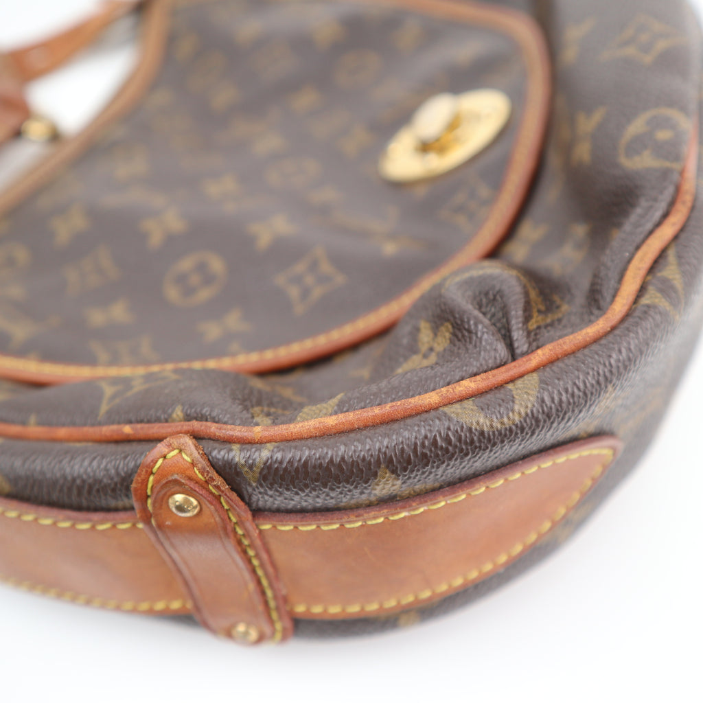 C2806 Louis Vuitton Shoulder Bag Monogram Tulum GM | Pre-Owned Very Good Brown Monogram Canvas