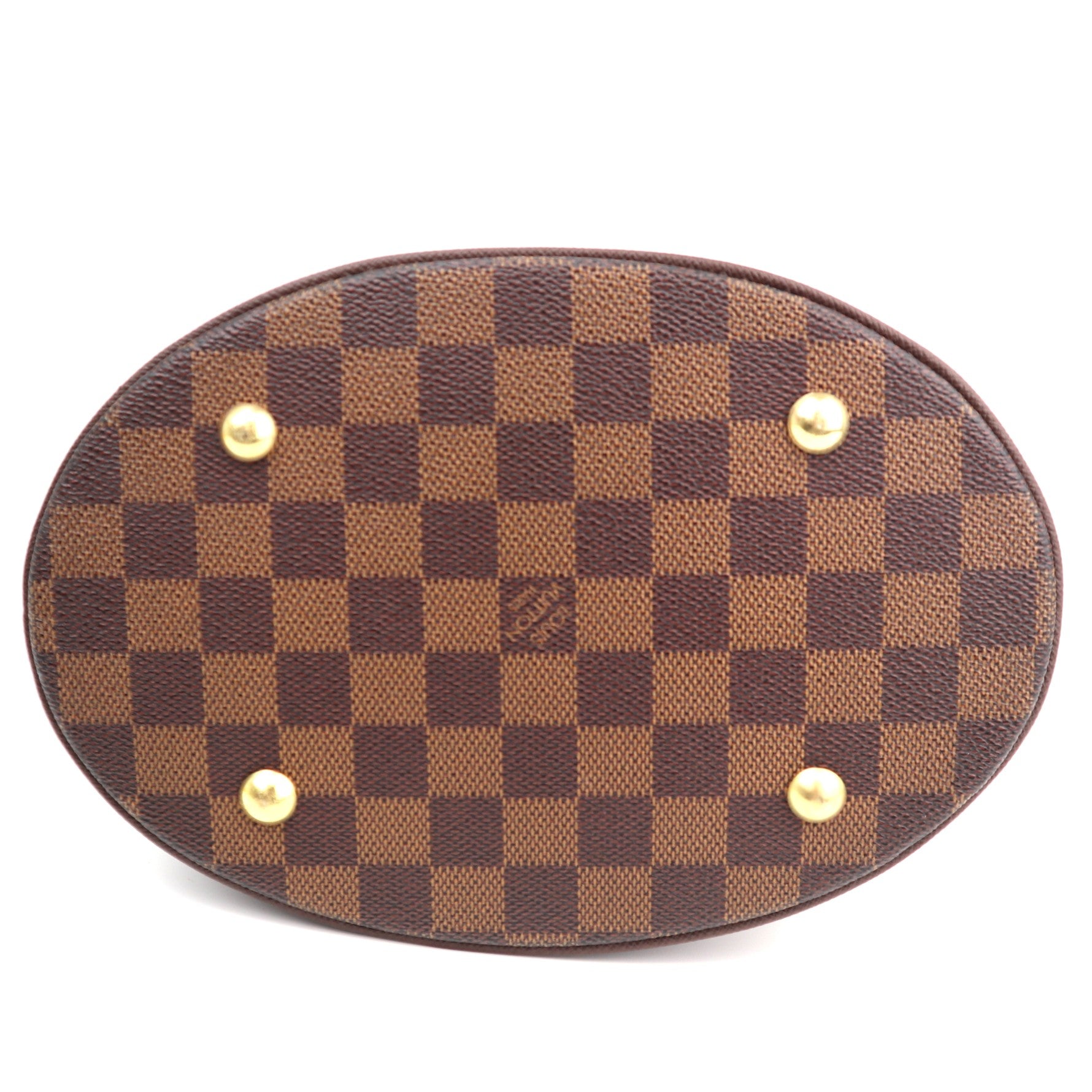 C1306 Louis Vuitton Damier Ebene Bucket PM Shoulder Bag-Pre Owned