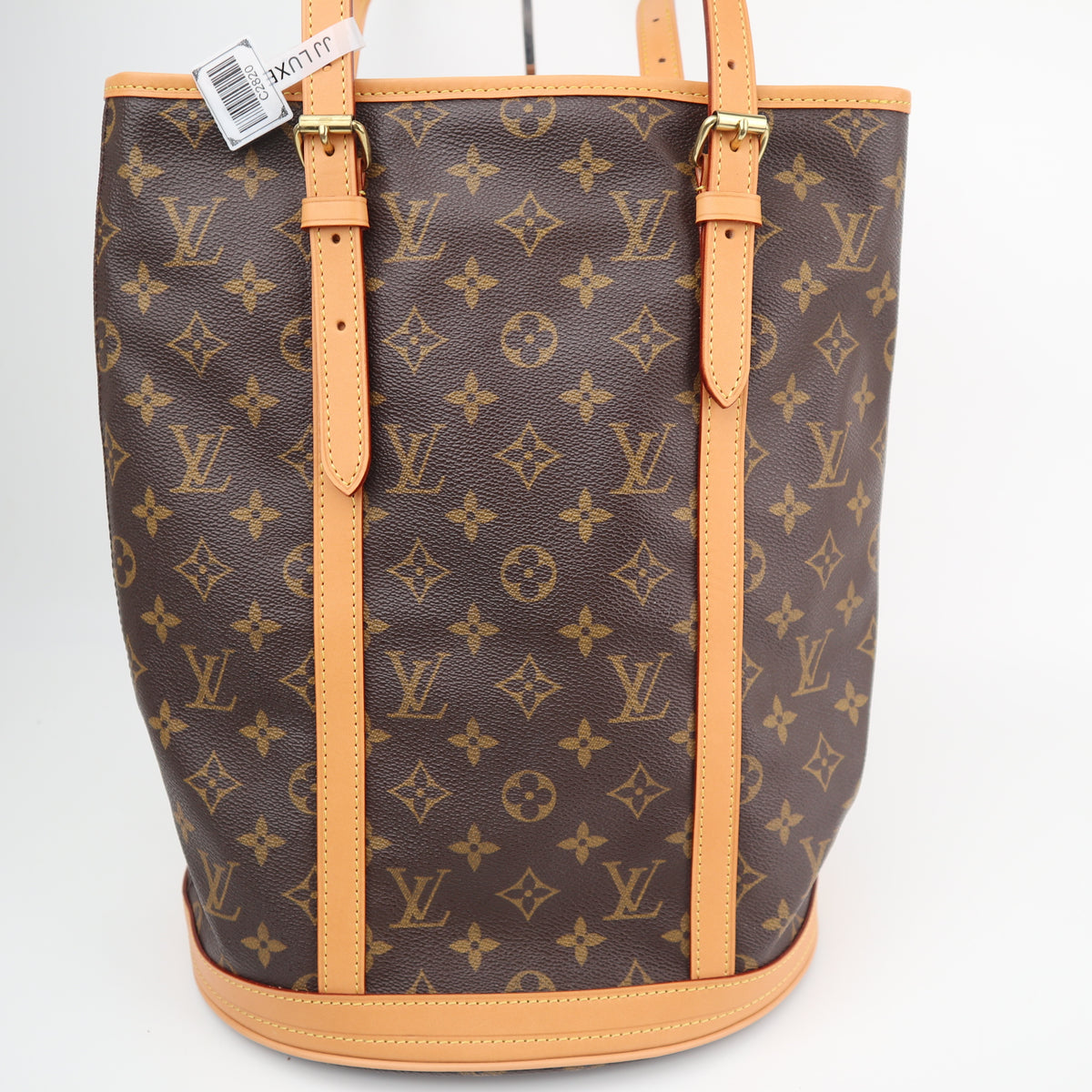 C2820R Louis Vuitton Bucket Bag Monogram Bucket GM | Pre-Owned Excellent Brown Monogram Canvas