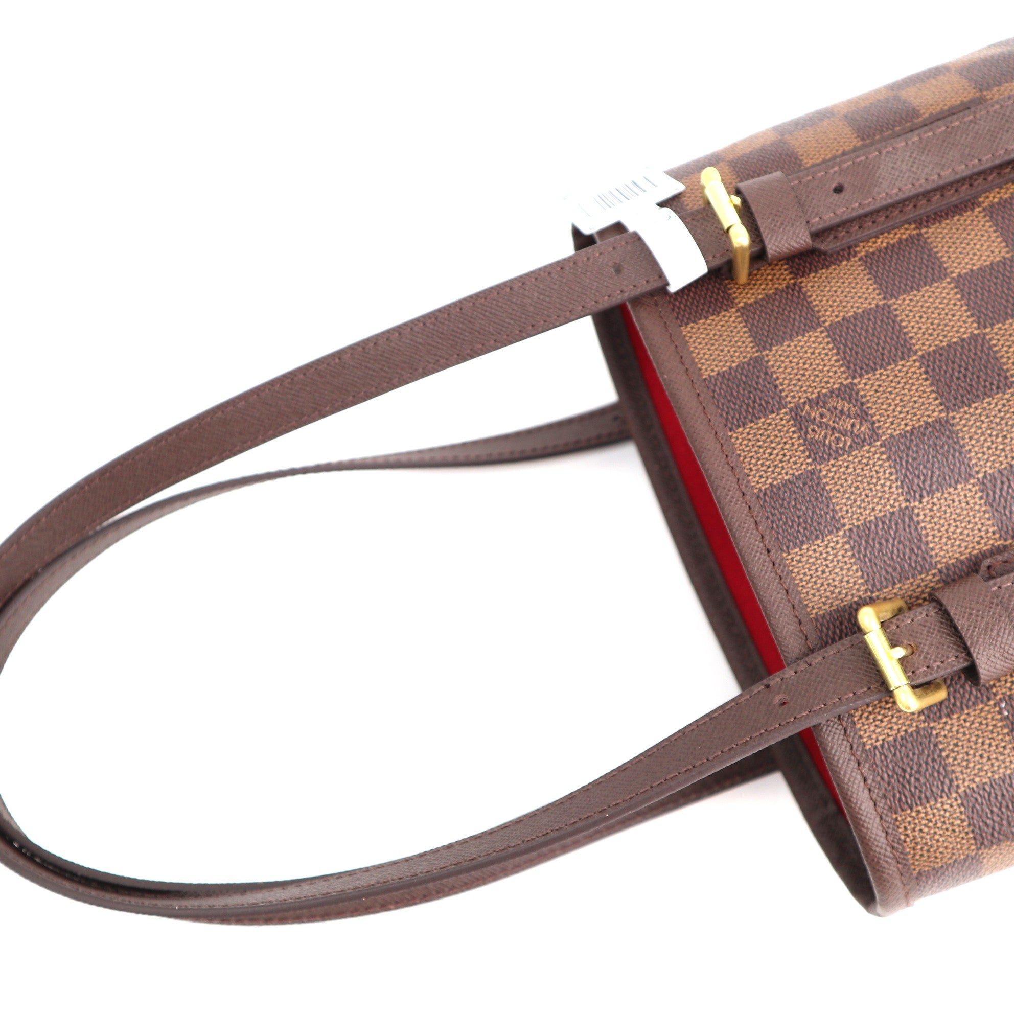 C1306 Louis Vuitton Damier Ebene Bucket PM Shoulder Bag-Pre Owned