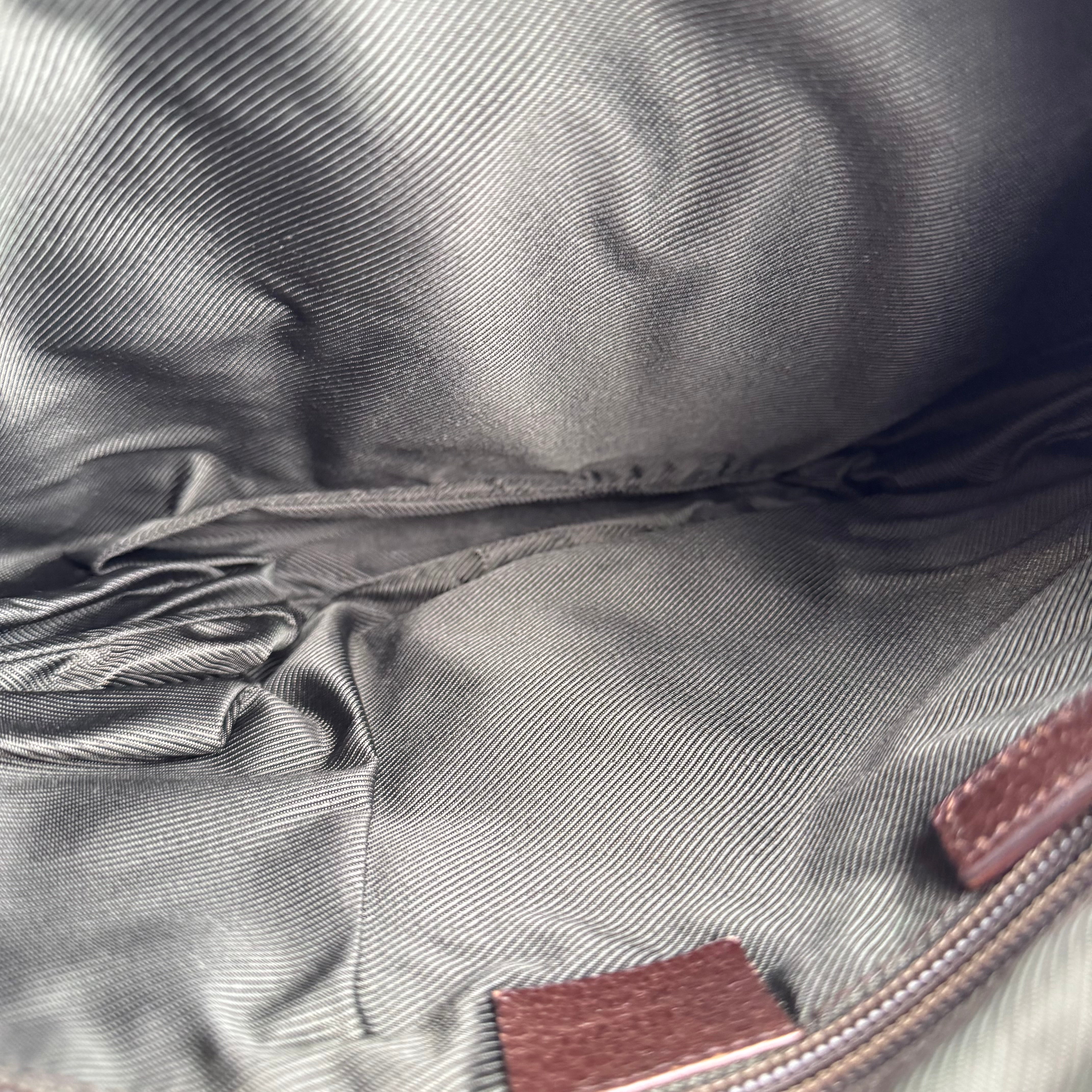 J3502 Gucci Brown GG Canvas Crossbody- Pre Owned