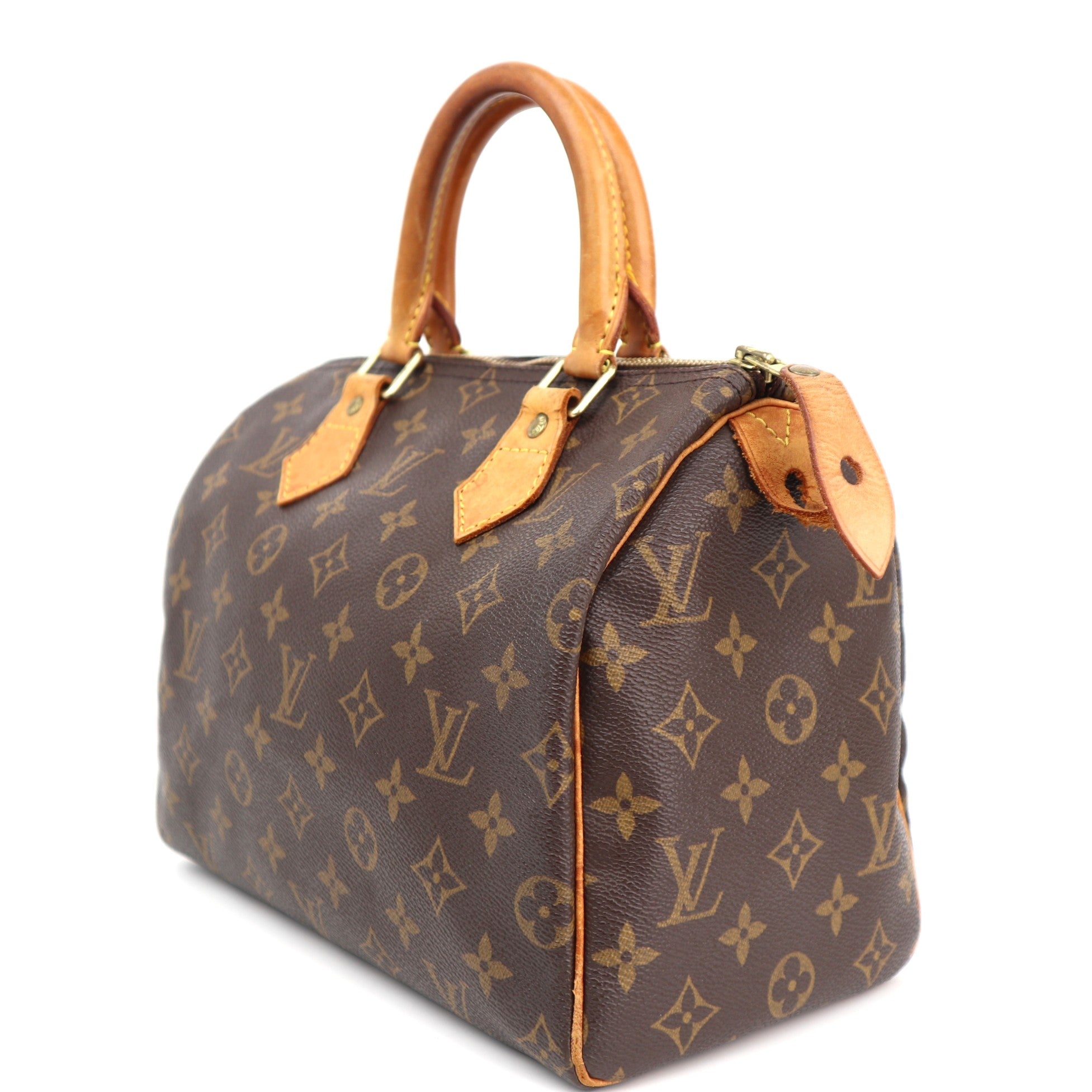 C1310 Louis Vuitton Monogram Canvas Speedy 25 Bag-Pre Owned