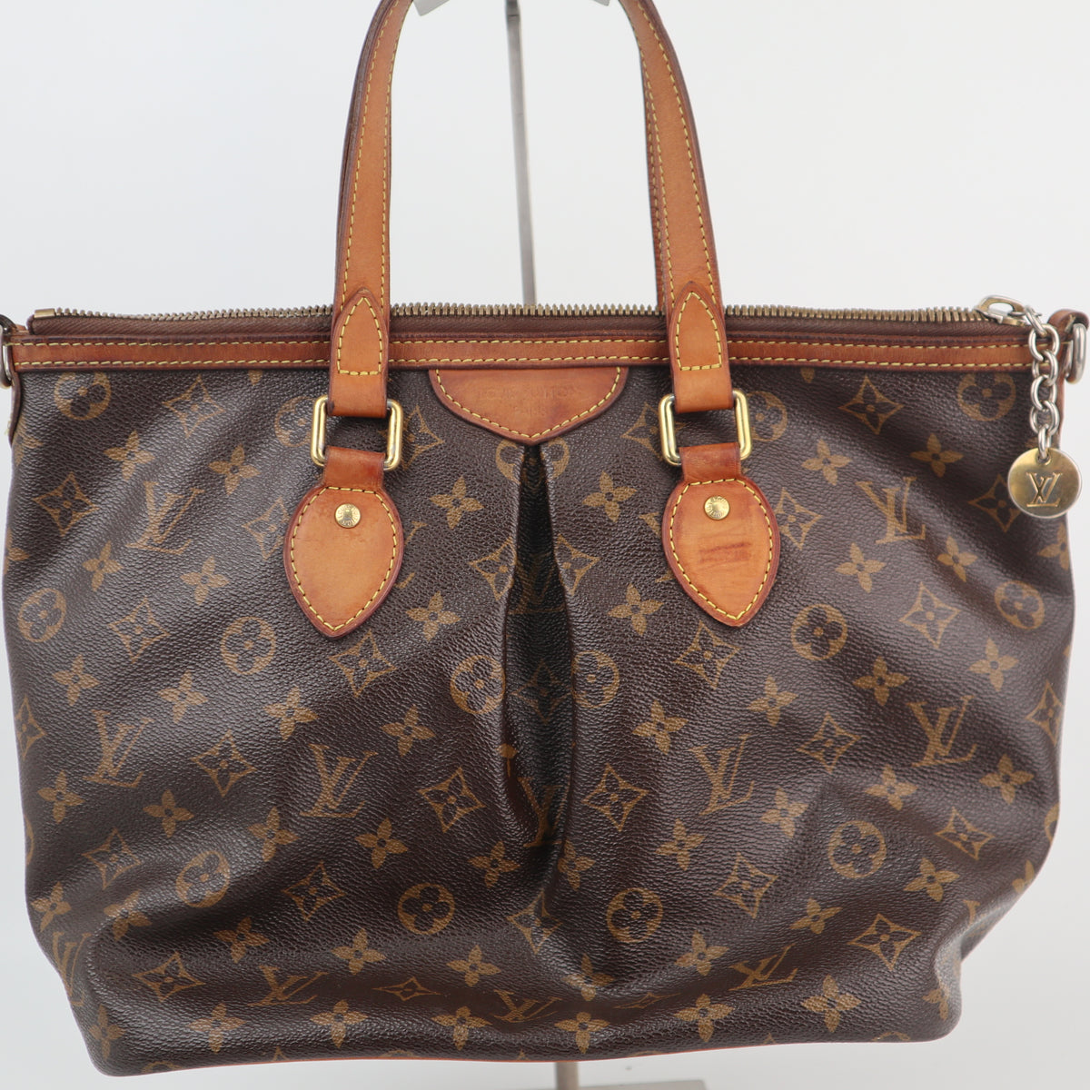 Louis Vuitton Monogram Canvas Palermo PM Shoulder Bag C1891 | Pre-Owned Very Good Brown Monogram Canvas