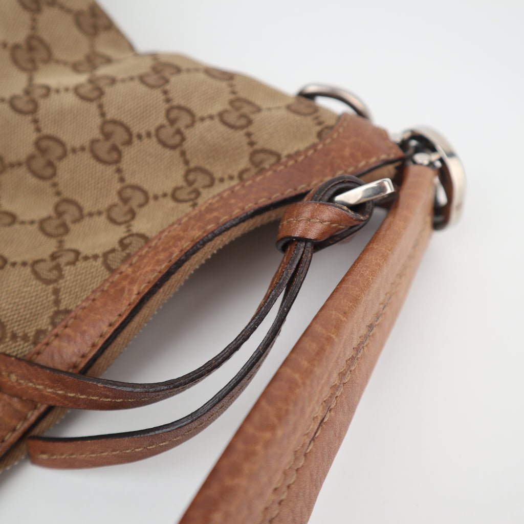 C2824 Gucci Shoulder Bag Beige/Brown GG Canvas Miss GG Original Hobo Bag | Pre-Owned Very Good Beige / Brown GG Canvas Canvas